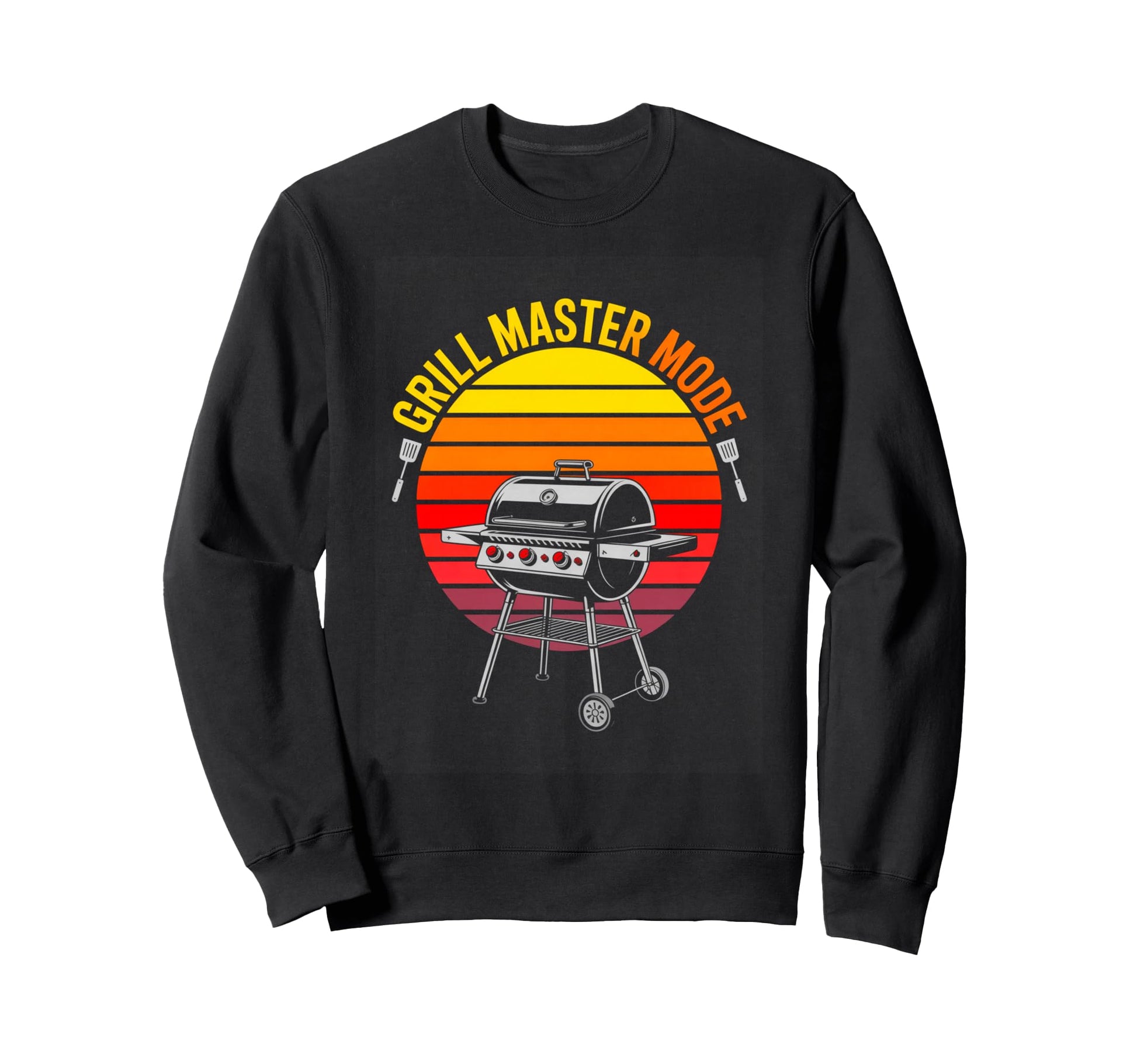 Mode Bbq Barbecue Pit Boss Dad Sweatshirt - Fun Novelty Design Men Women - T-Shirt, Sweatshirt, Hoodie