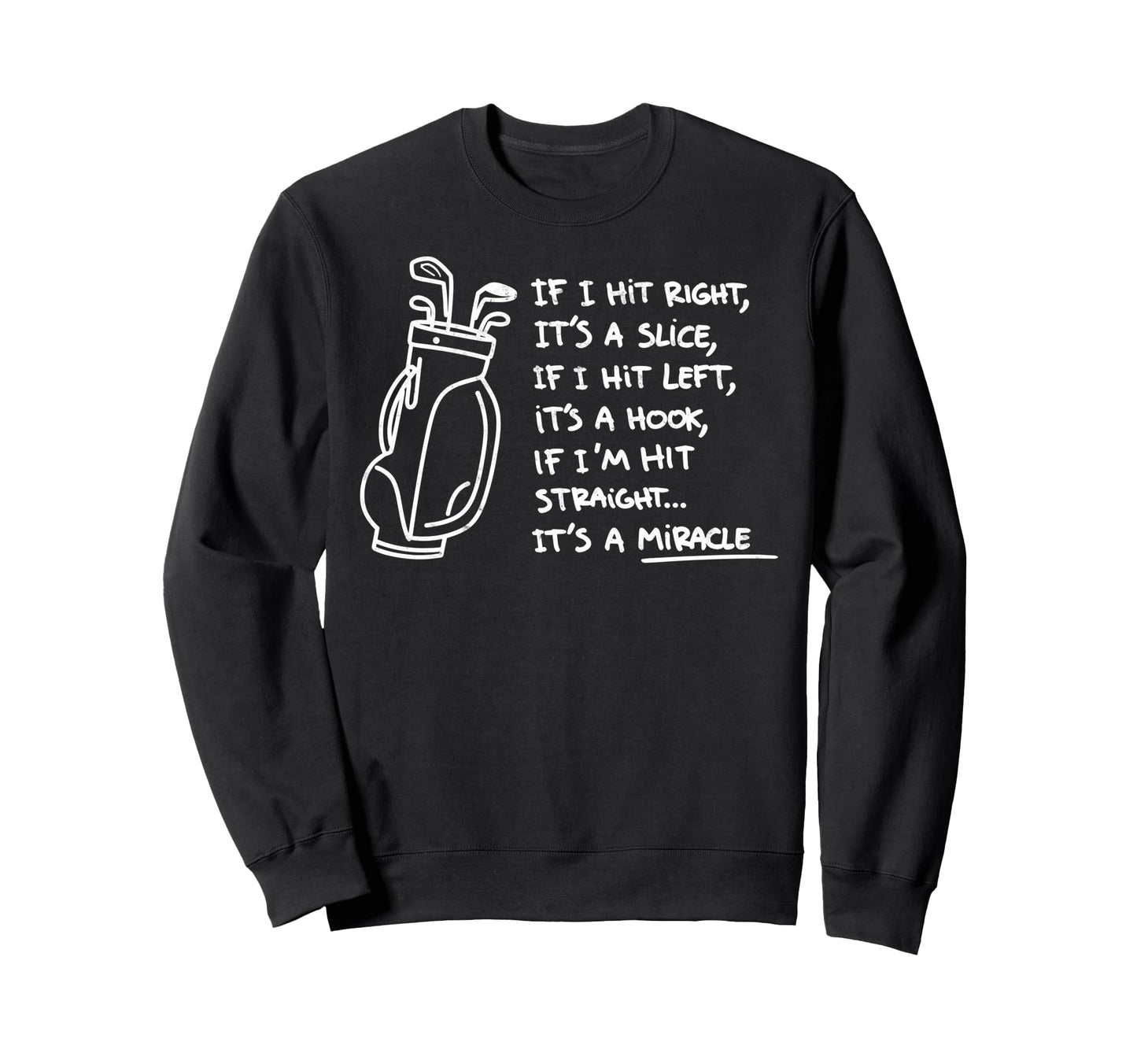 Golf Golfing Golf Player Golfer Sweatshirt - Custom Art Print Men Women - T-Shirt, Sweatshirt, Hoodie