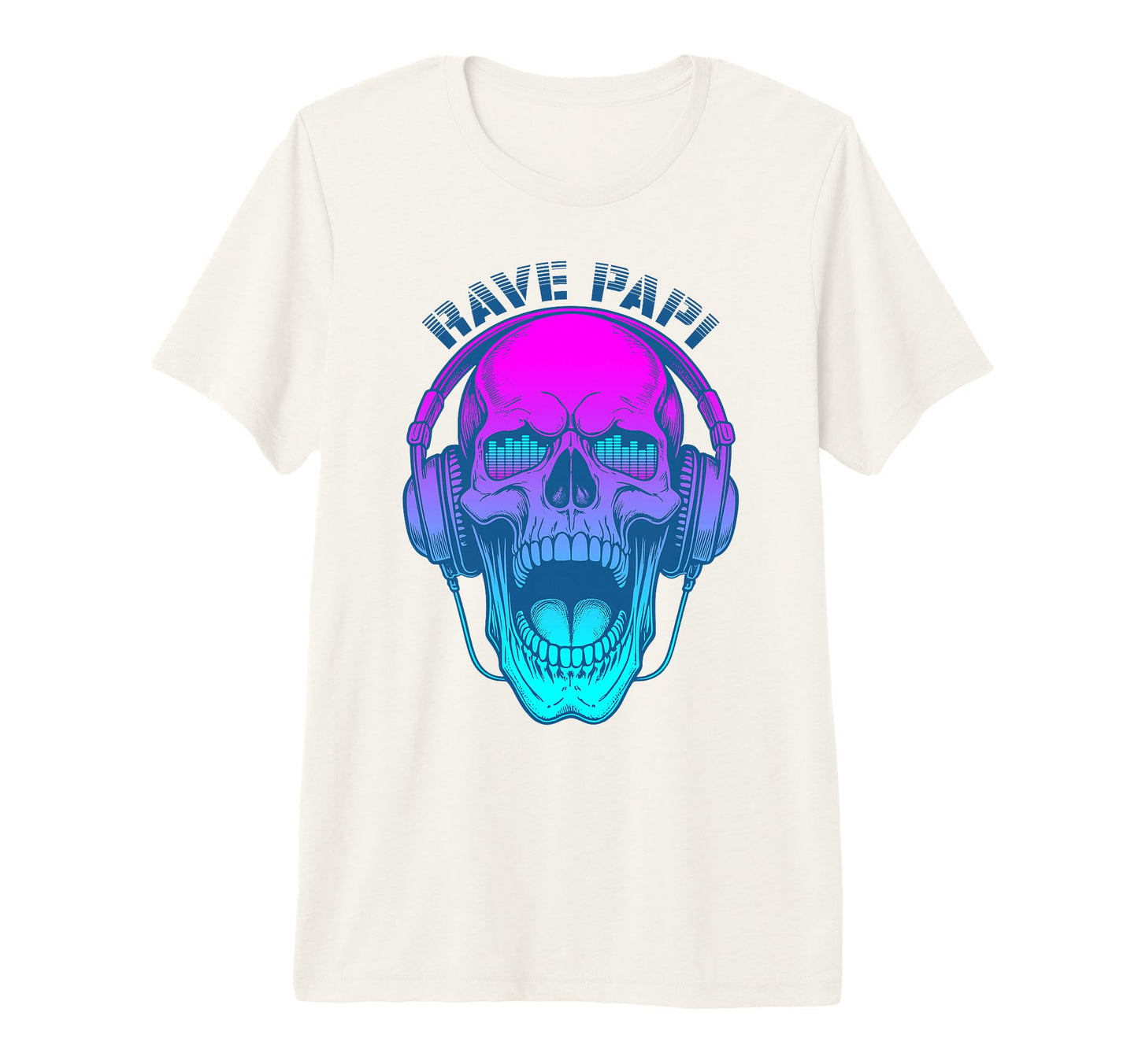 Rave Papi Edm Music Festival Trippy T-Shirt - Graphic Print for Adults - T-Shirt, Sweatshirt, Hoodie