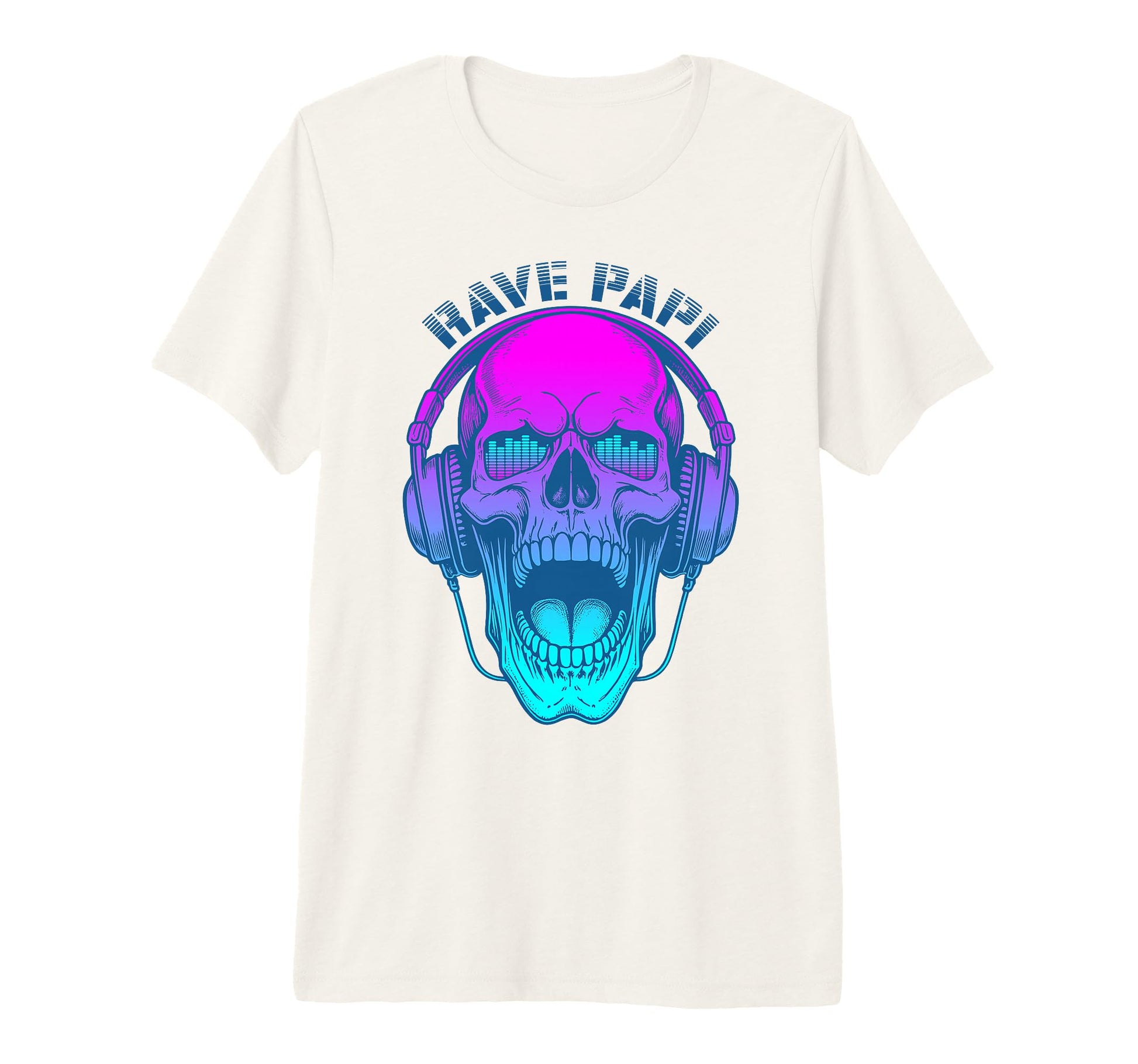 Rave Papi Edm Music Festival Trippy T-Shirt - Graphic Print for Adults - T-Shirt, Sweatshirt, Hoodie