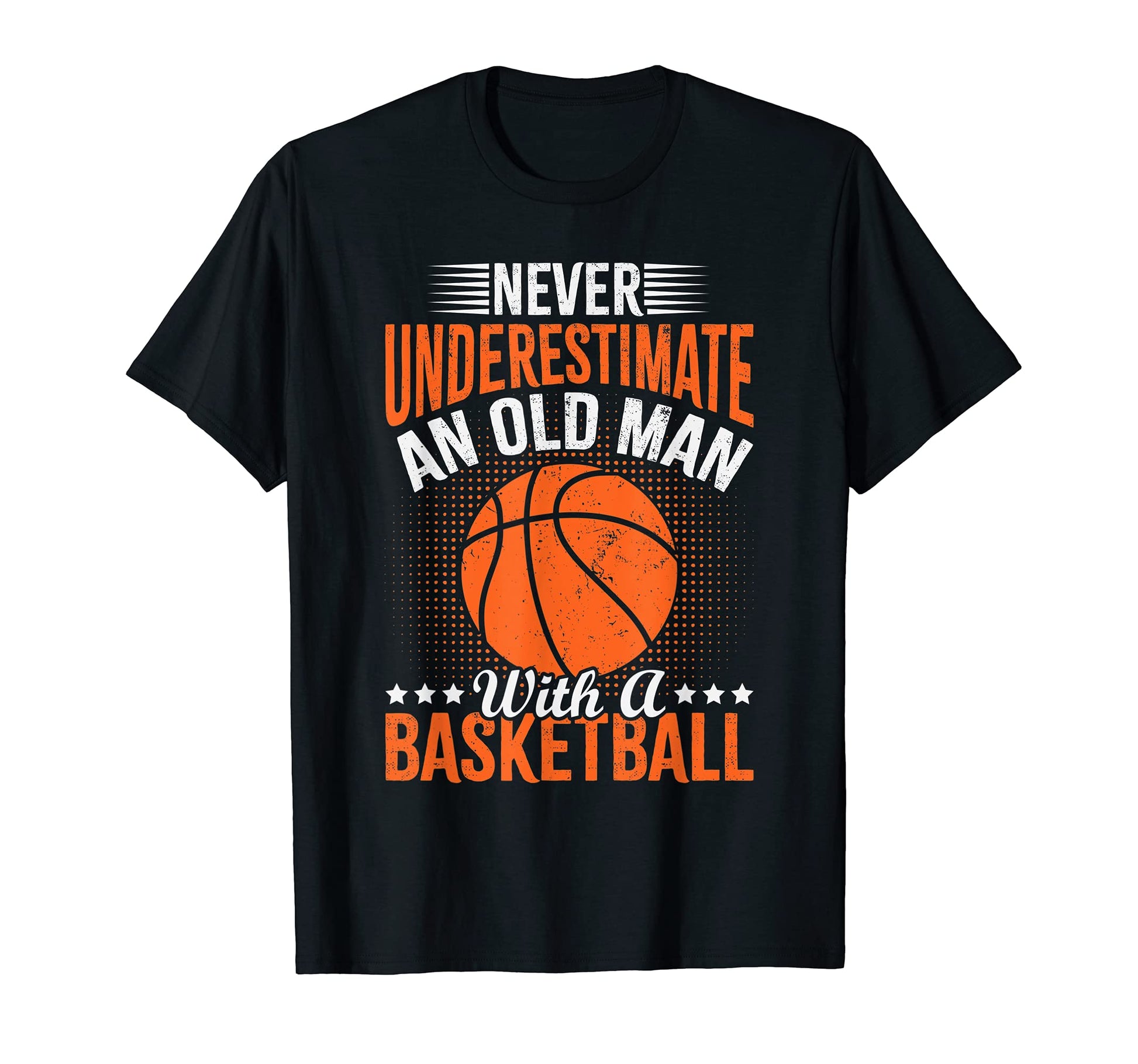 Basketball Lover Papa And Dad T-Shirt - Novelty Apparel for Adults - T-Shirt, Sweatshirt, Hoodie
