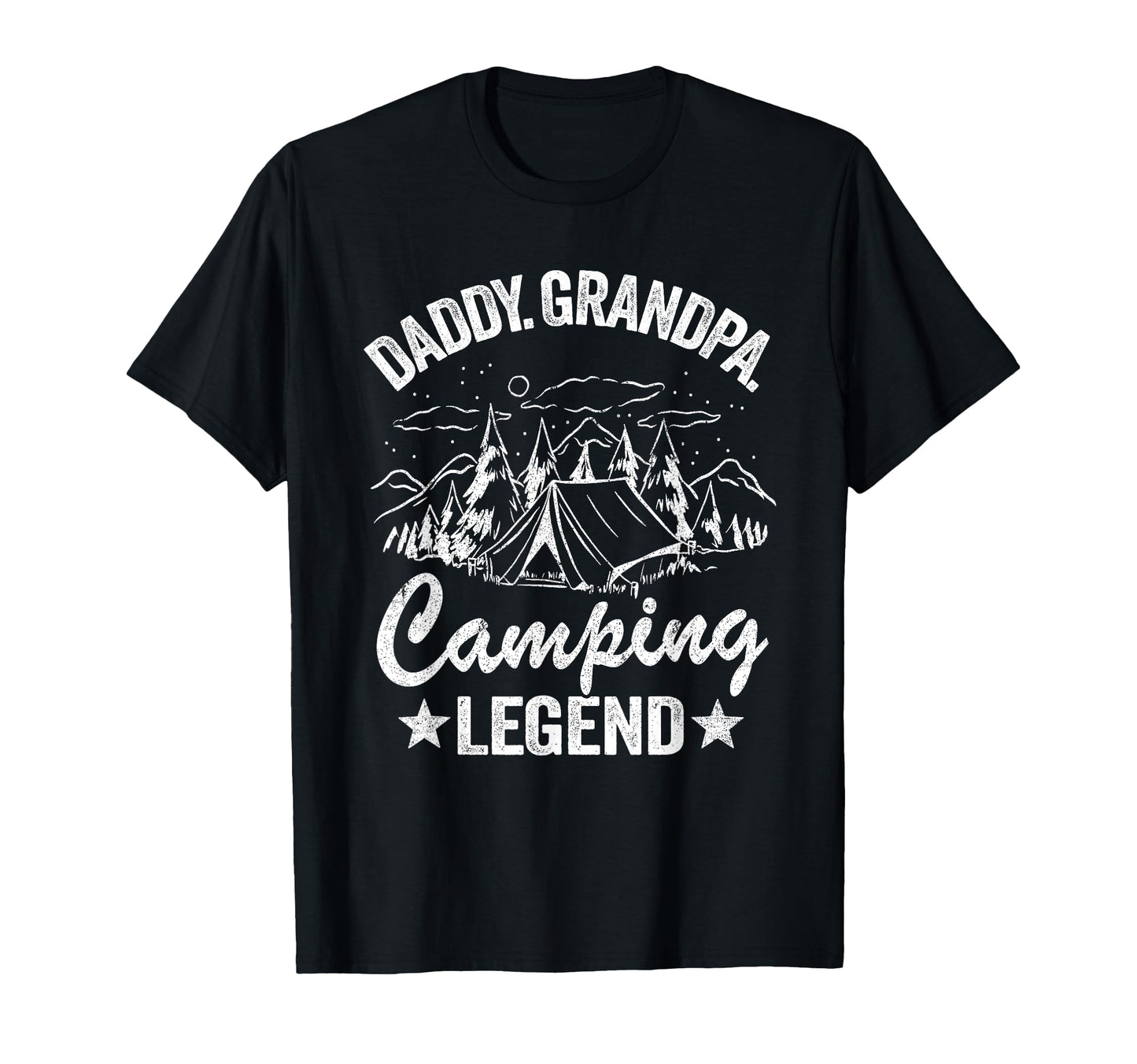 Daddy Grandpa Camping Legend Rv T-Shirt - Aesthetic Graphic Men Women - T-Shirt, Sweatshirt, Hoodie