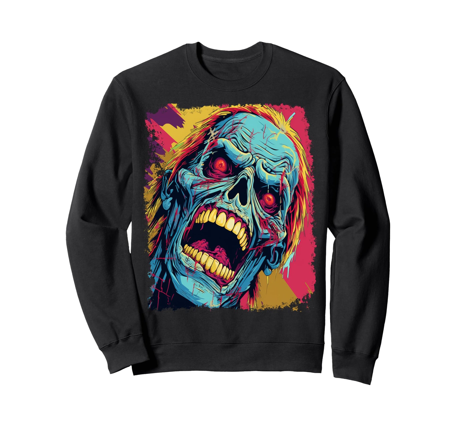 Halloween Tees Party Theme Sweatshirt - Casual Everyday Wear for Adults - T-Shirt, Sweatshirt, Hoodie