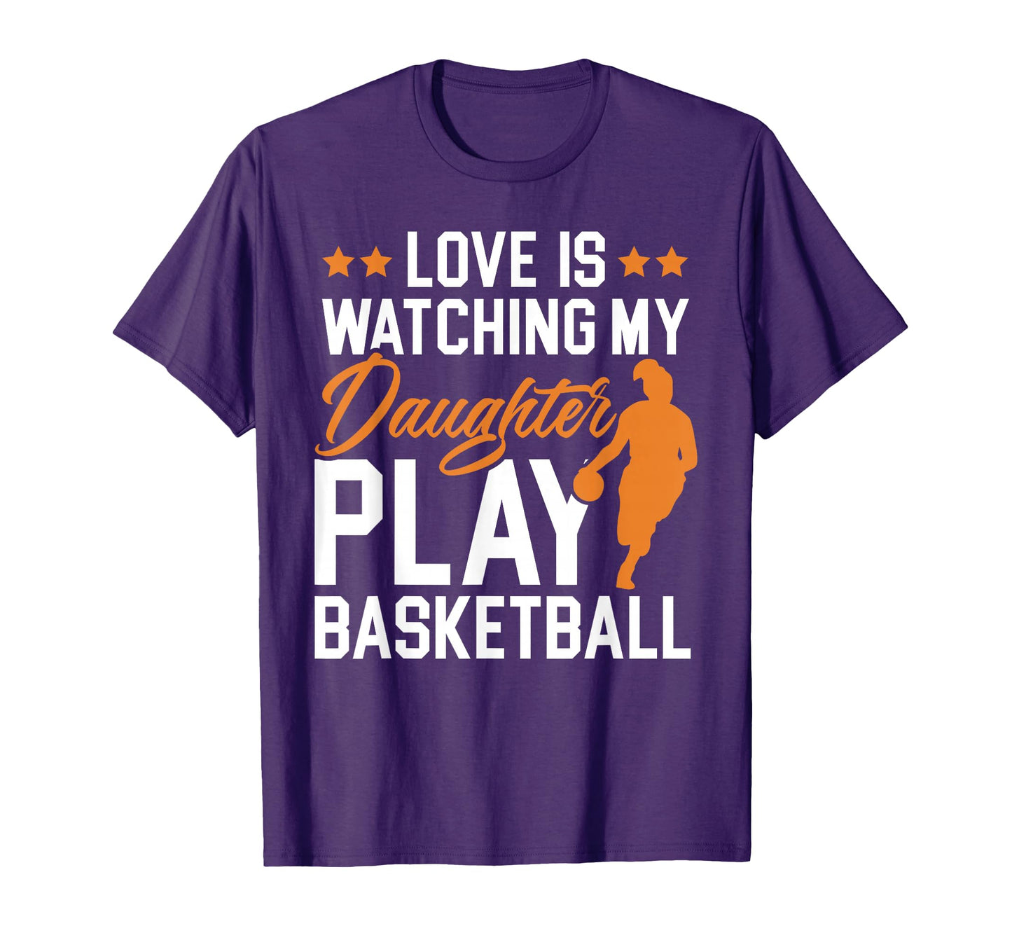 Daughter Basketball Sport Basketball Dad T-Shirt - Novelty Apparel Unisex - T-Shirt, Sweatshirt, Hoodie