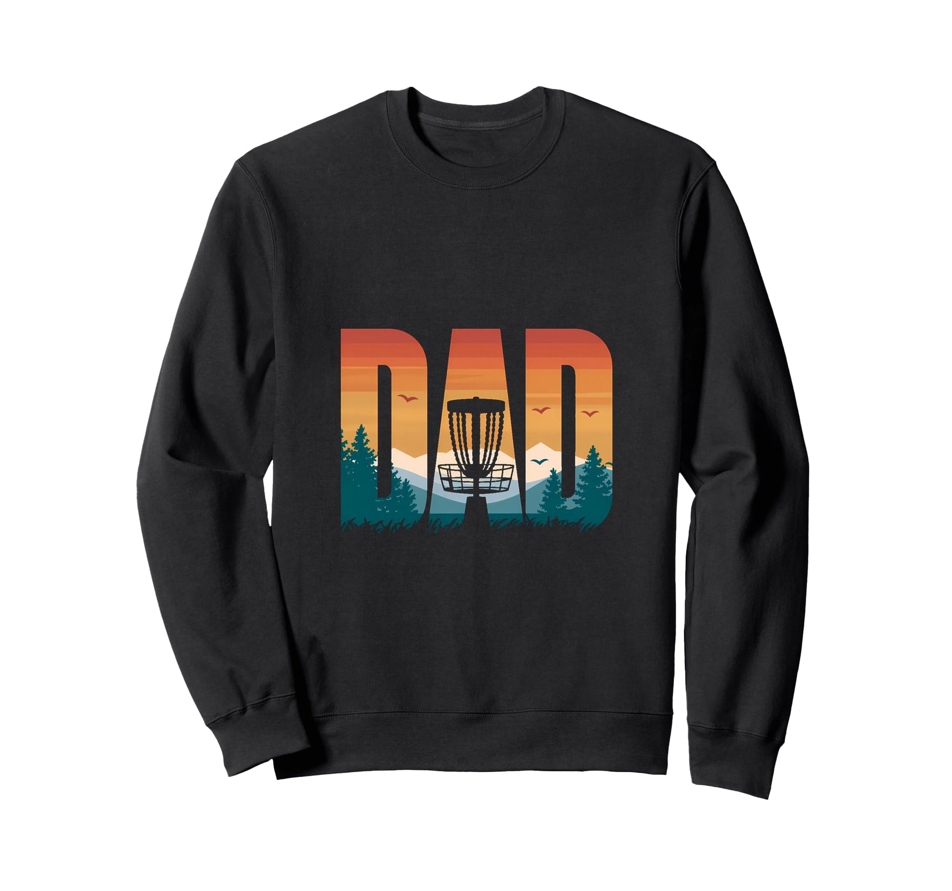Discgolf Dad Sweatshirt - Trendy Graphic for Adults - T-Shirt, Sweatshirt, Hoodie