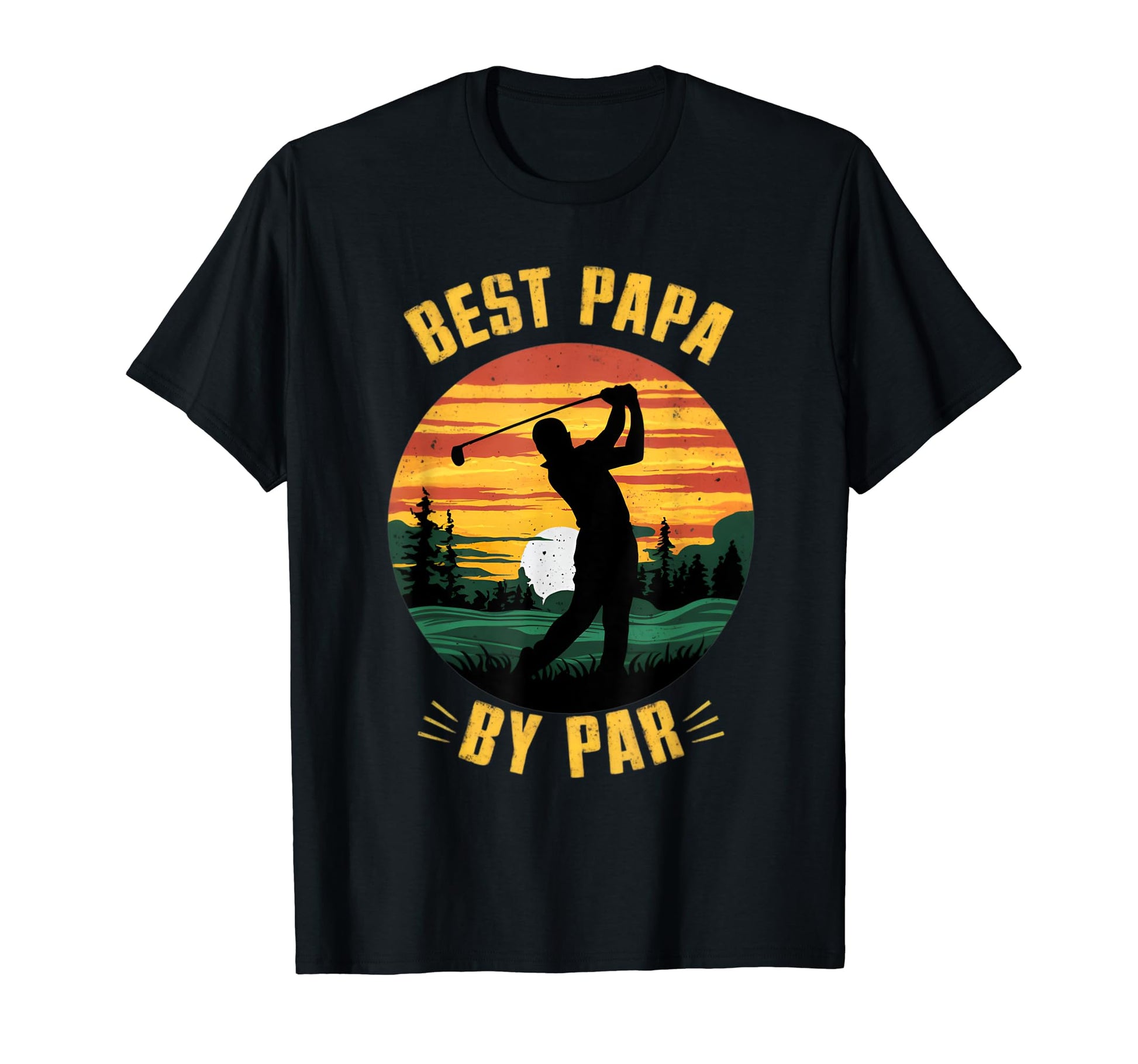 Best Dad Par Golf Fatherss Day T-Shirt - Graphic Print Men Women - T-Shirt, Sweatshirt, Hoodie