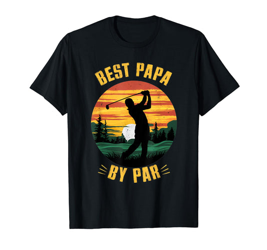 Best Dad Par Golf Fatherss Day T-Shirt - Graphic Print Men Women - T-Shirt, Sweatshirt, Hoodie