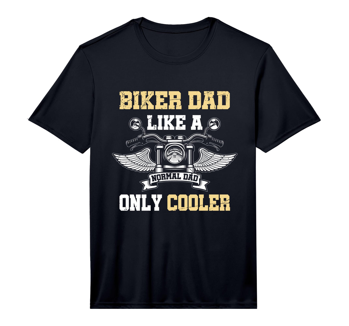 Mens Funny Biker Dad Motorcycle T-Shirt - Casual Everyday Wear for Adults - T-Shirt, Sweatshirt, Hoodie