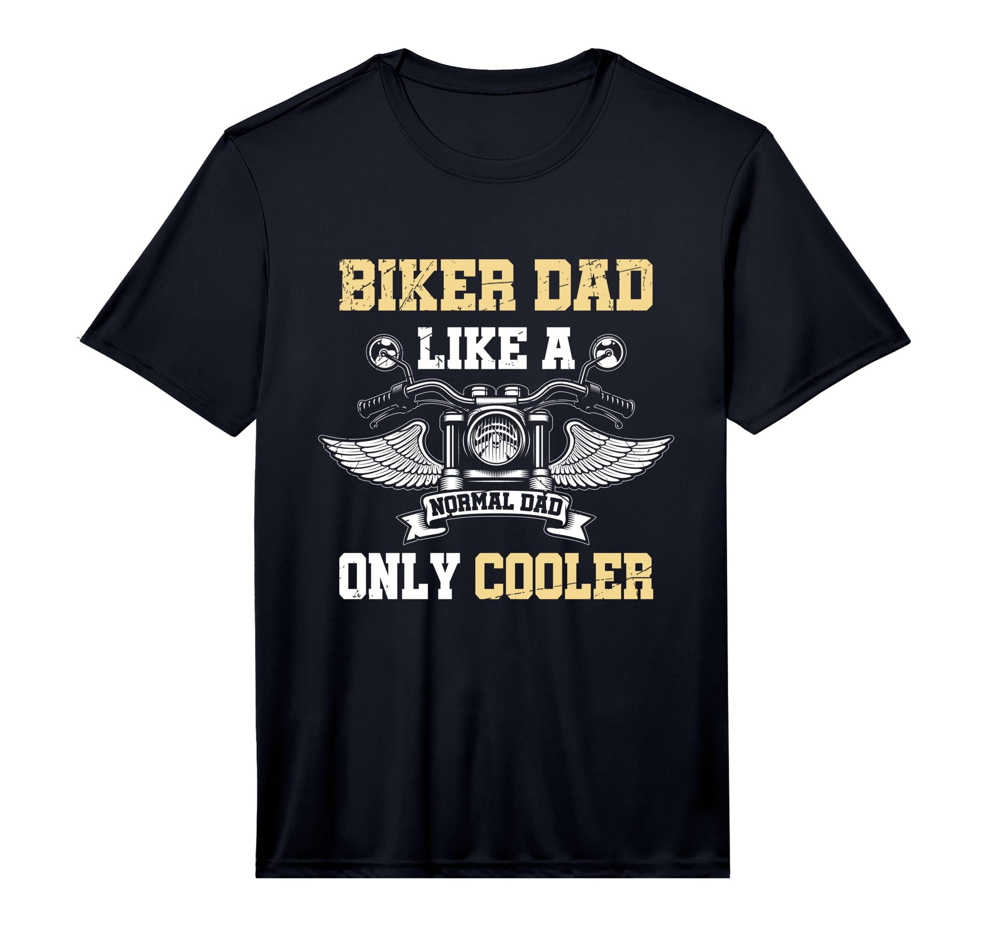 Mens Funny Biker Dad Motorcycle T-Shirt - Casual Everyday Wear for Adults - T-Shirt, Sweatshirt, Hoodie