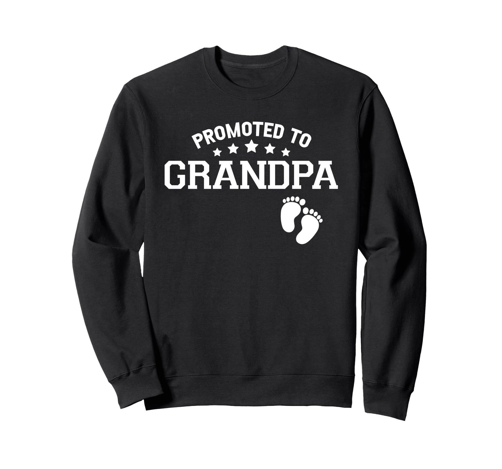 Promoted To Grandpa Funny Gender Sweatshirt - Fun Novelty Design Men Women - T-Shirt, Sweatshirt, Hoodie