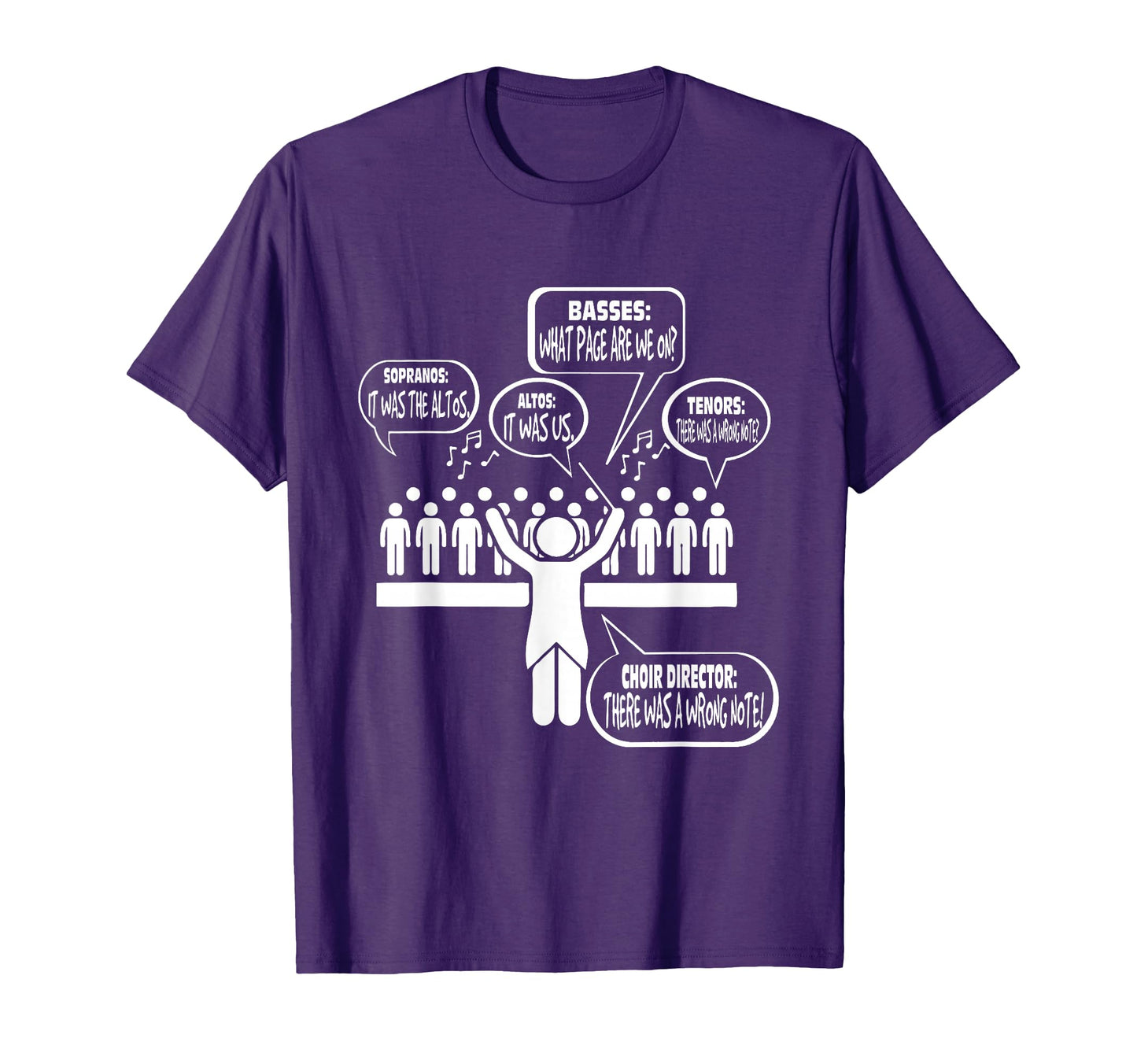 Music Choir Singing Members Sayings T-Shirt - Graphic Print Men Women - T-Shirt, Sweatshirt, Hoodie