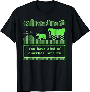 You Have Died of Diarrhea Lettuce - Funny T-Shirt Unisex T-shirt, Sweatshirt, Hoodie, Long Sleeve Tee - T-Shirt, Sweatshirt, Hoodie