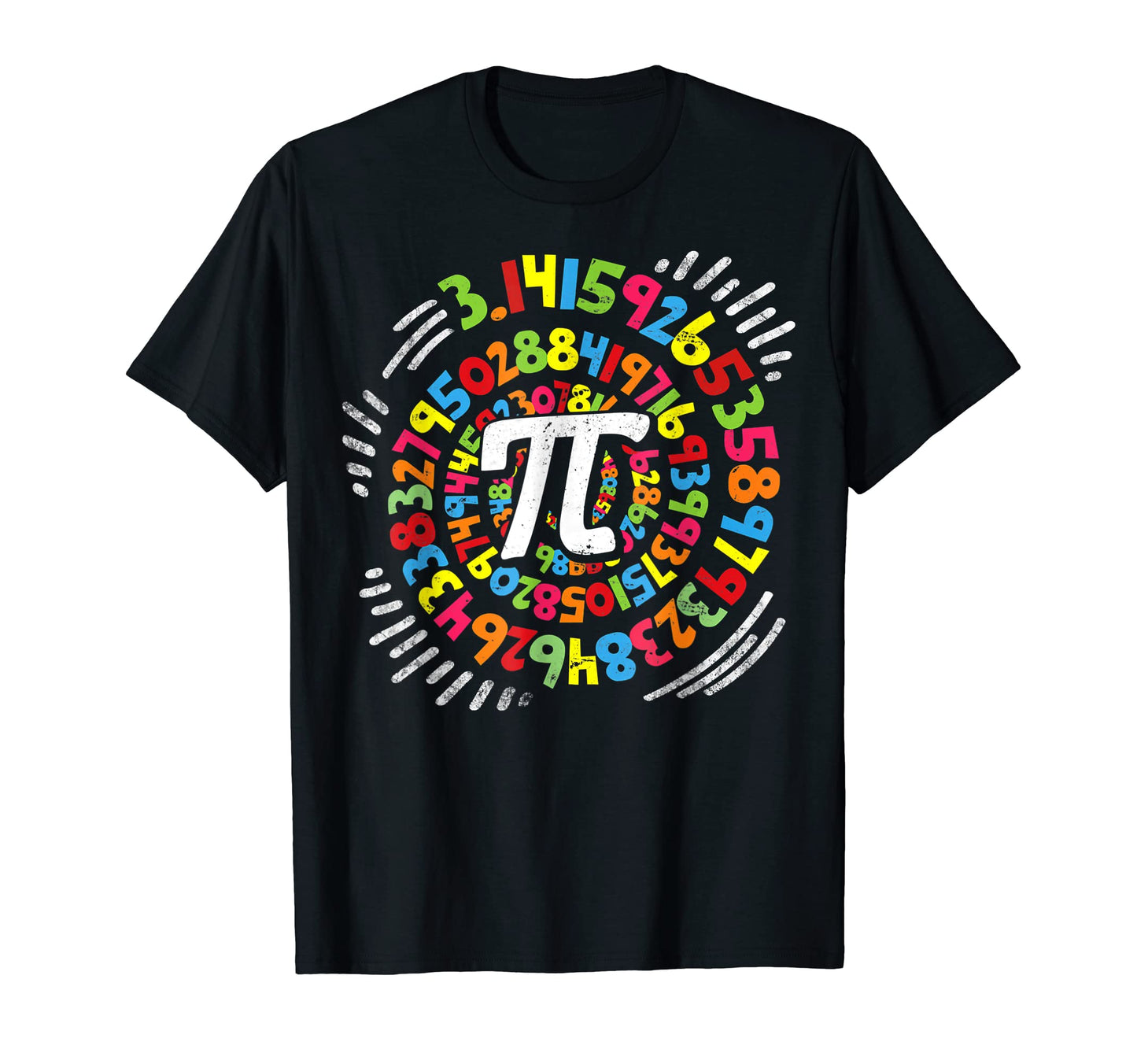 3 14 Pi Pop Art Spiral Math Science T-Shirt - Streetwear Style for Adults - T-Shirt, Sweatshirt, Hoodie