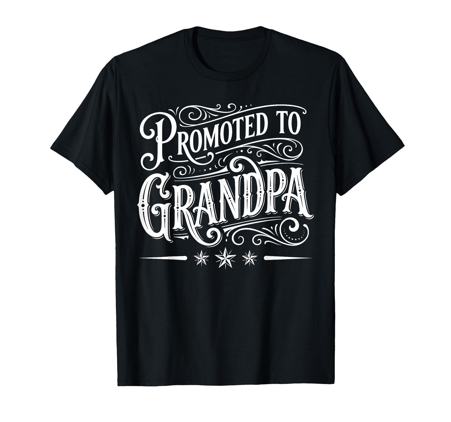 Mens Promoted To Grandpa New Grandpa T-Shirt - Unique Graphic for Adults - T-Shirt, Sweatshirt, Hoodie