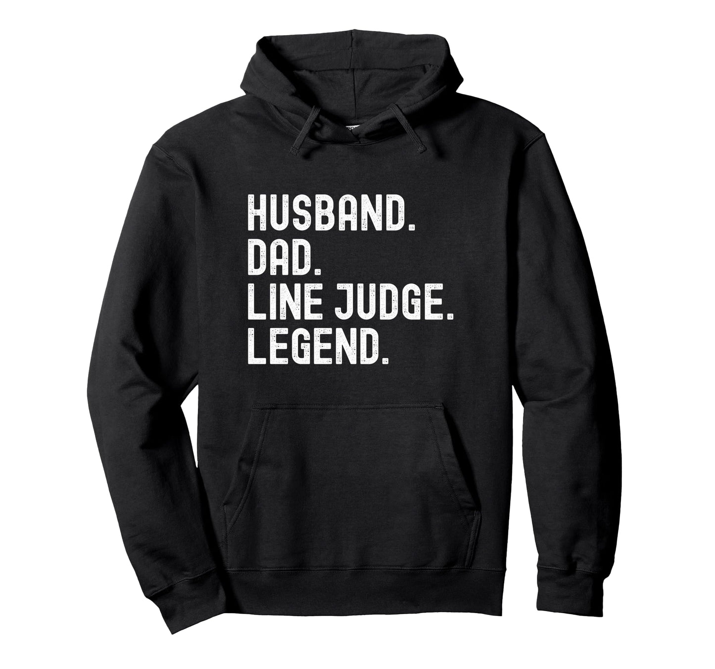 Husband Dad Line Judge Legend Volleyball Hoodie - Minimalist Print Unisex - T-Shirt, Sweatshirt, Hoodie