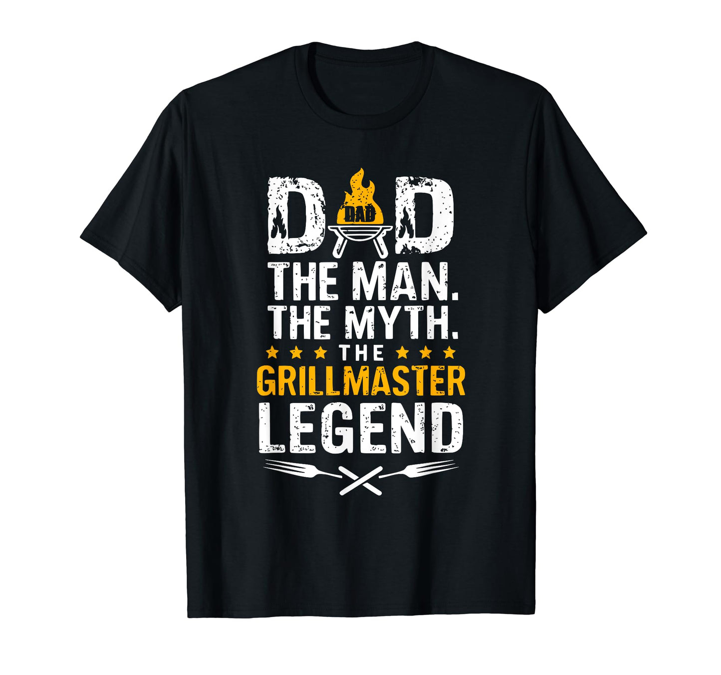 Mens Dad Myth Legend Fathers Day Gift T-Shirt - Casual Everyday Wear Unisex - T-Shirt, Sweatshirt, Hoodie