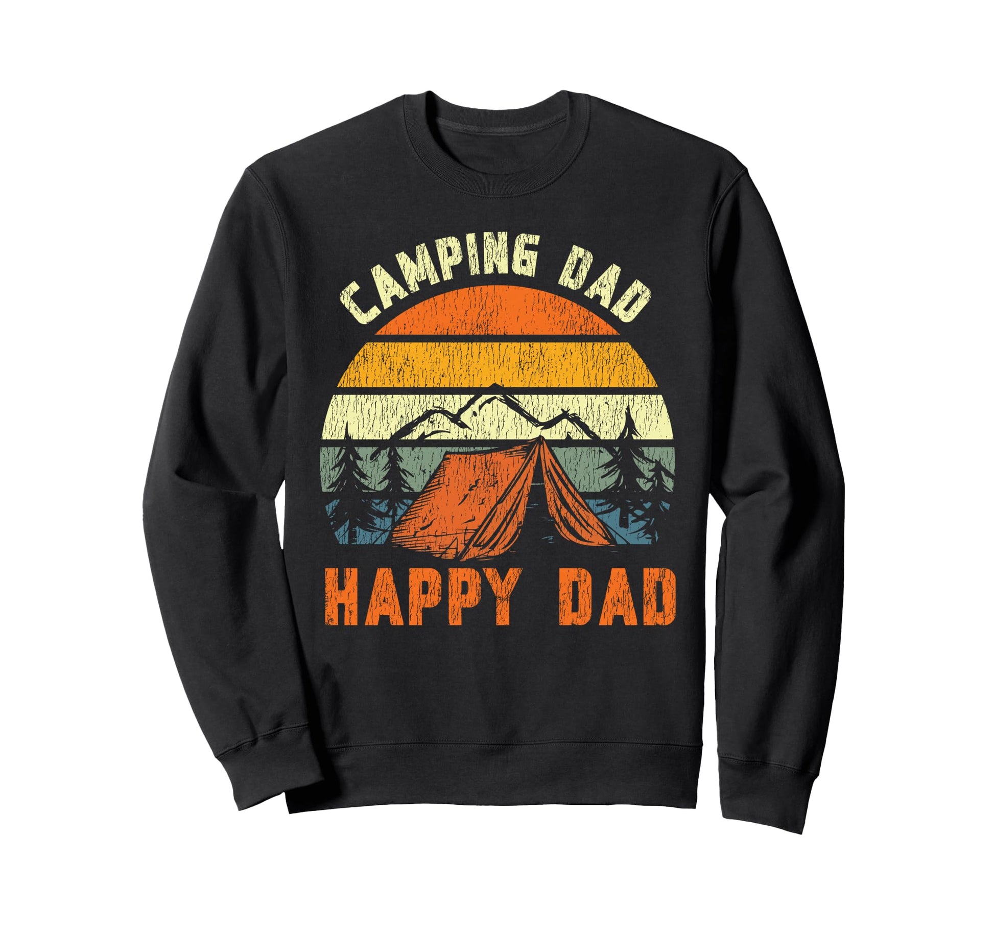 Tent Camping Husband Dad Father Family Sweatshirt - Novelty Apparel Unisex - T-Shirt, Sweatshirt, Hoodie