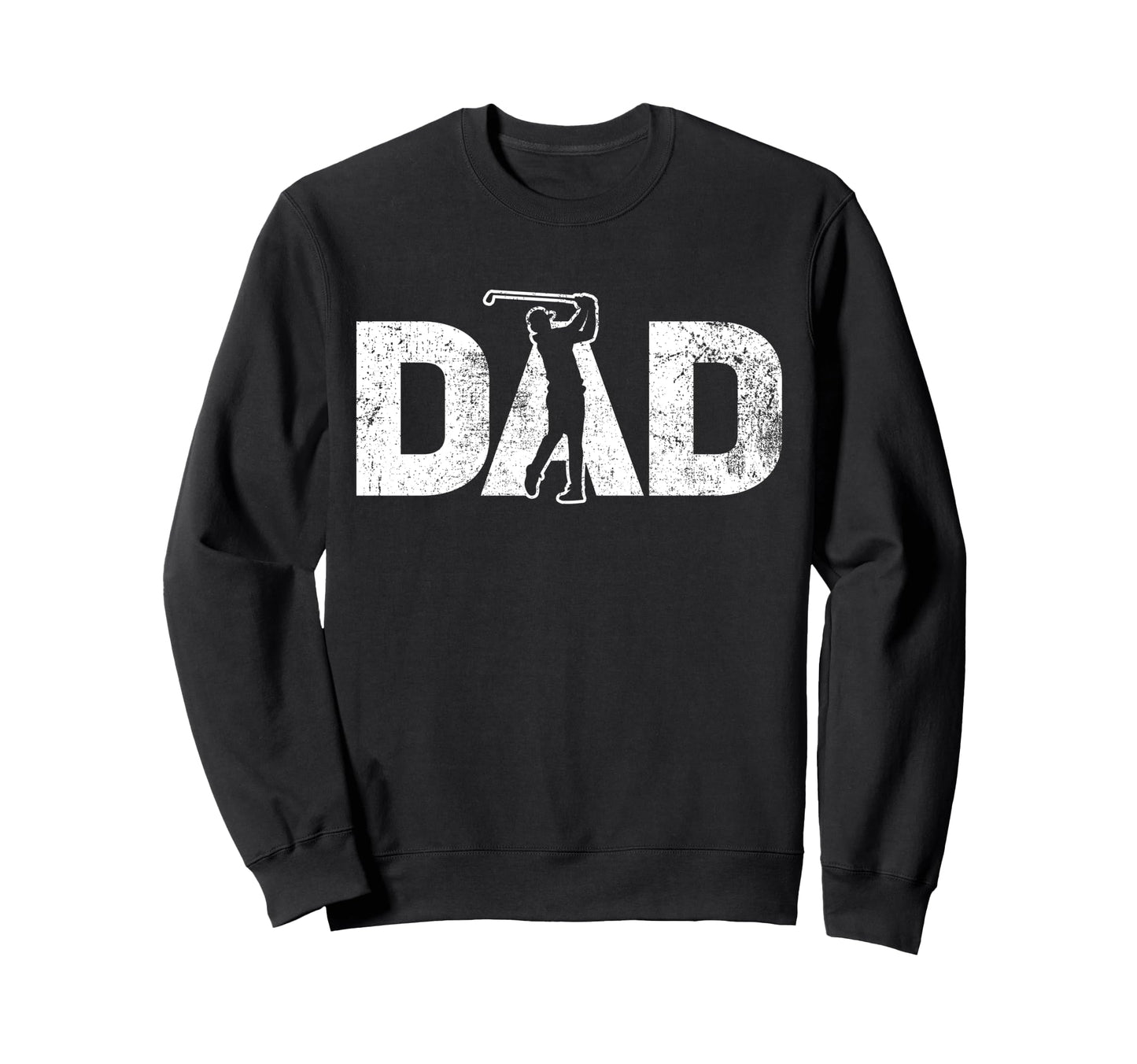 Dad Golf Daddy Golfer Father Sweatshirt - Custom Art Print Men Women - T-Shirt, Sweatshirt, Hoodie