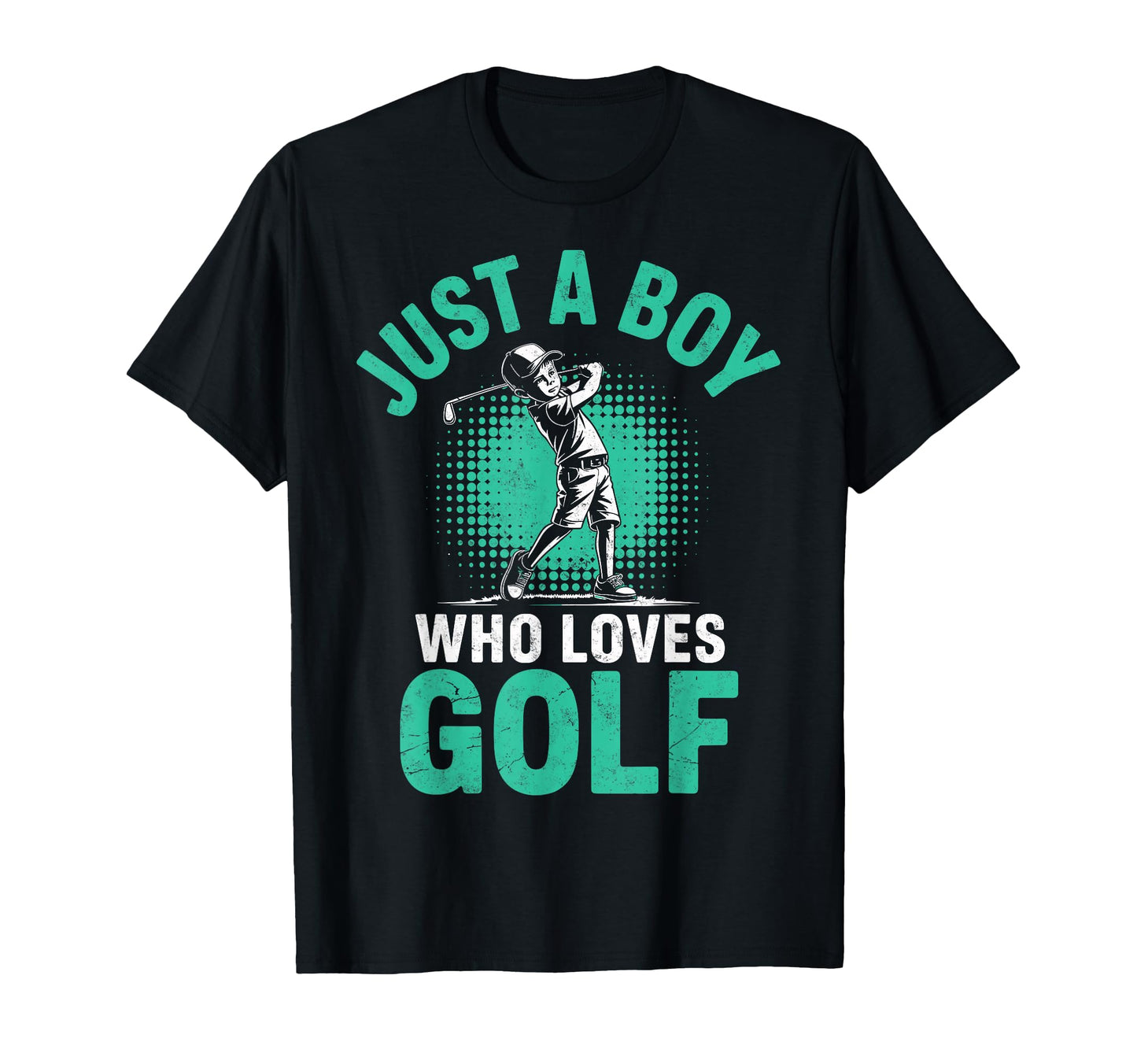 Just Who Loves Golf Golfing Golf Player T-Shirt - Minimalist Print Unisex - T-Shirt, Sweatshirt, Hoodie