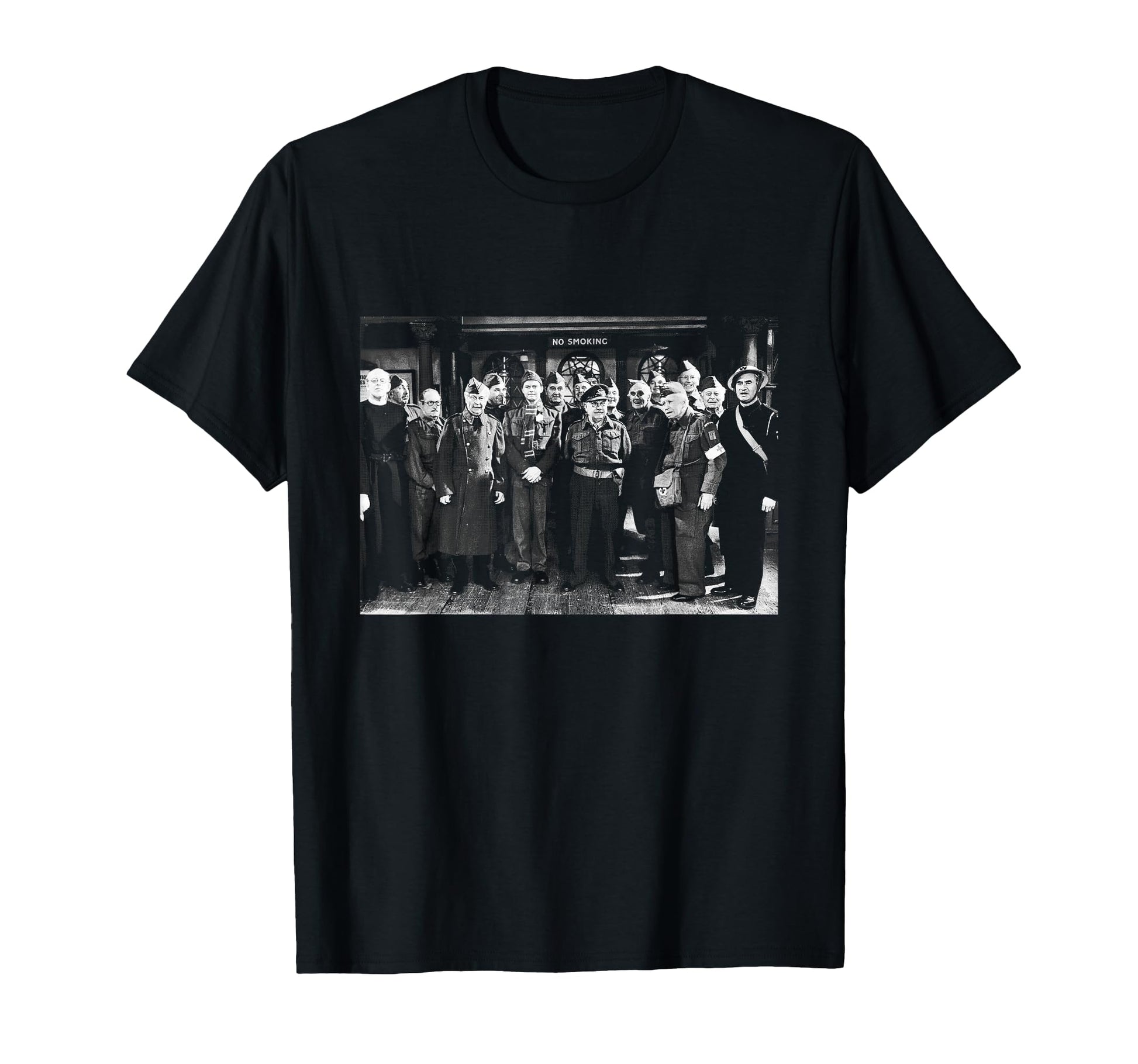 Dads Army Tv Series Cast Photo T-Shirt - Aesthetic Graphic Unisex - T-Shirt, Sweatshirt, Hoodie
