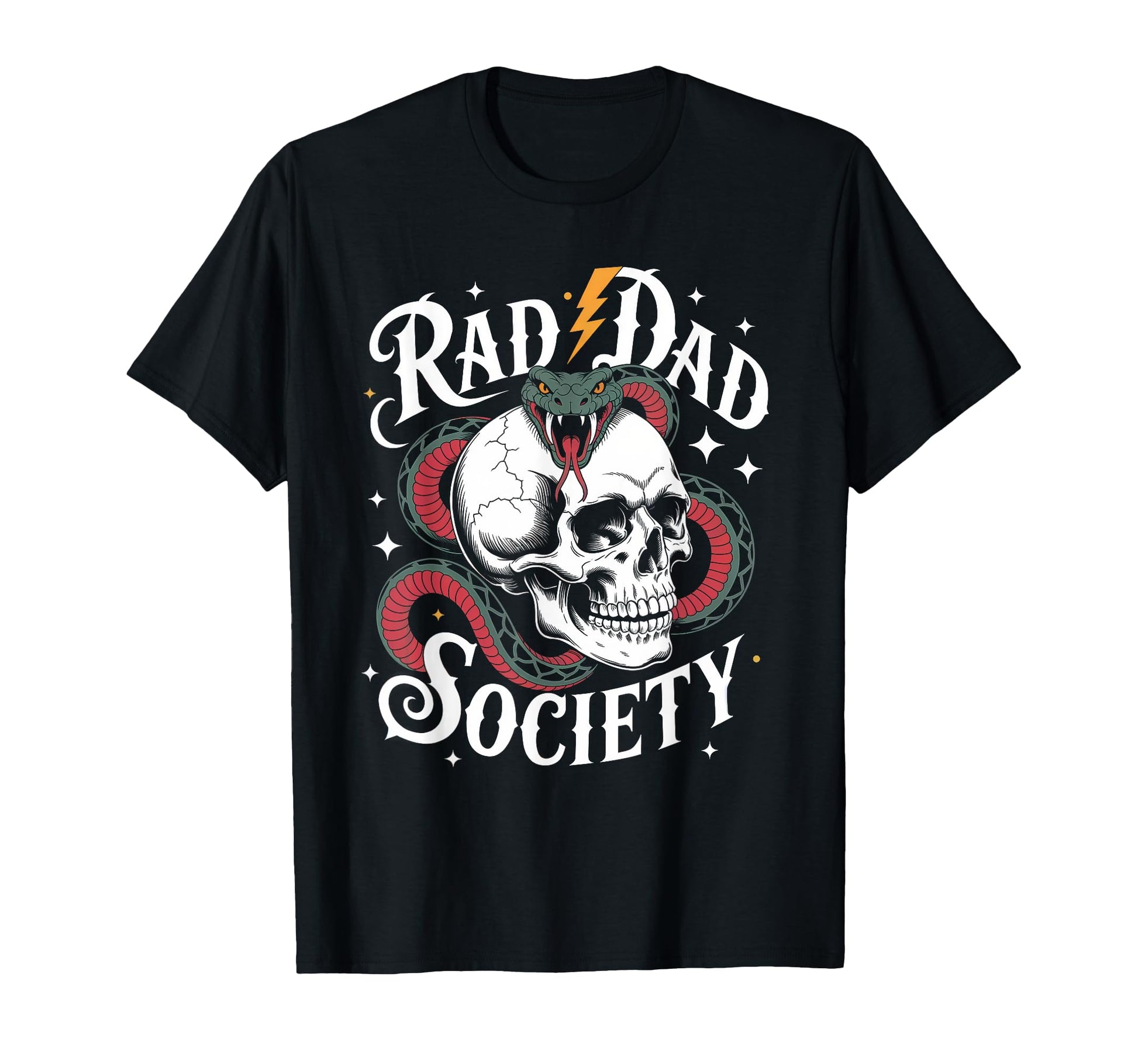 Rad Dad Society Skull Snake Father T-Shirt - Streetwear Style Men Women - T-Shirt, Sweatshirt, Hoodie