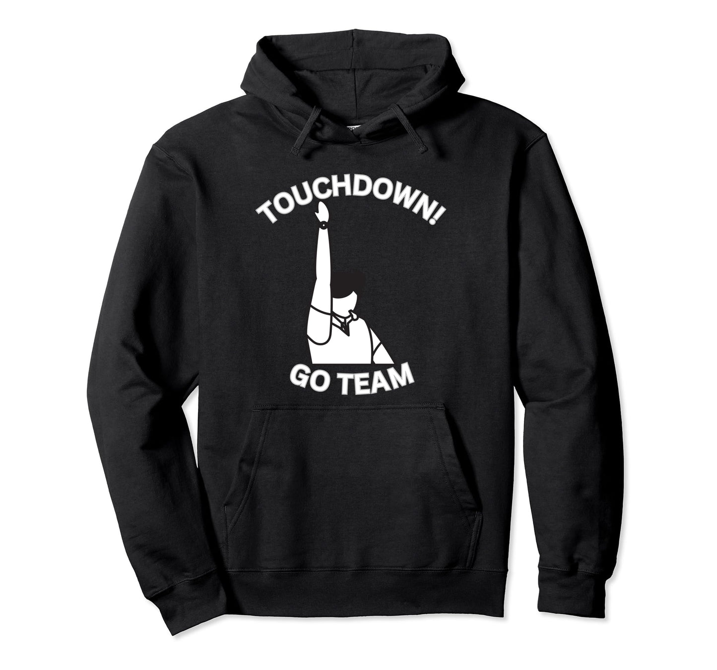 Baseball Soccer Mash Up Touchdown Go Team Hoodie - Trendy Graphic Unisex - T-Shirt, Sweatshirt, Hoodie