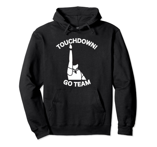 Baseball Soccer Mash Up Touchdown Go Team Hoodie - Trendy Graphic Unisex - T-Shirt, Sweatshirt, Hoodie