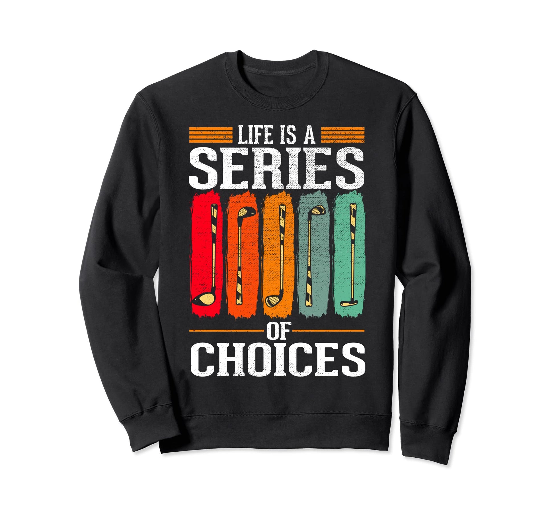 Golf Player Father Golfer Sweatshirt - Aesthetic Graphic for Adults - T-Shirt, Sweatshirt, Hoodie