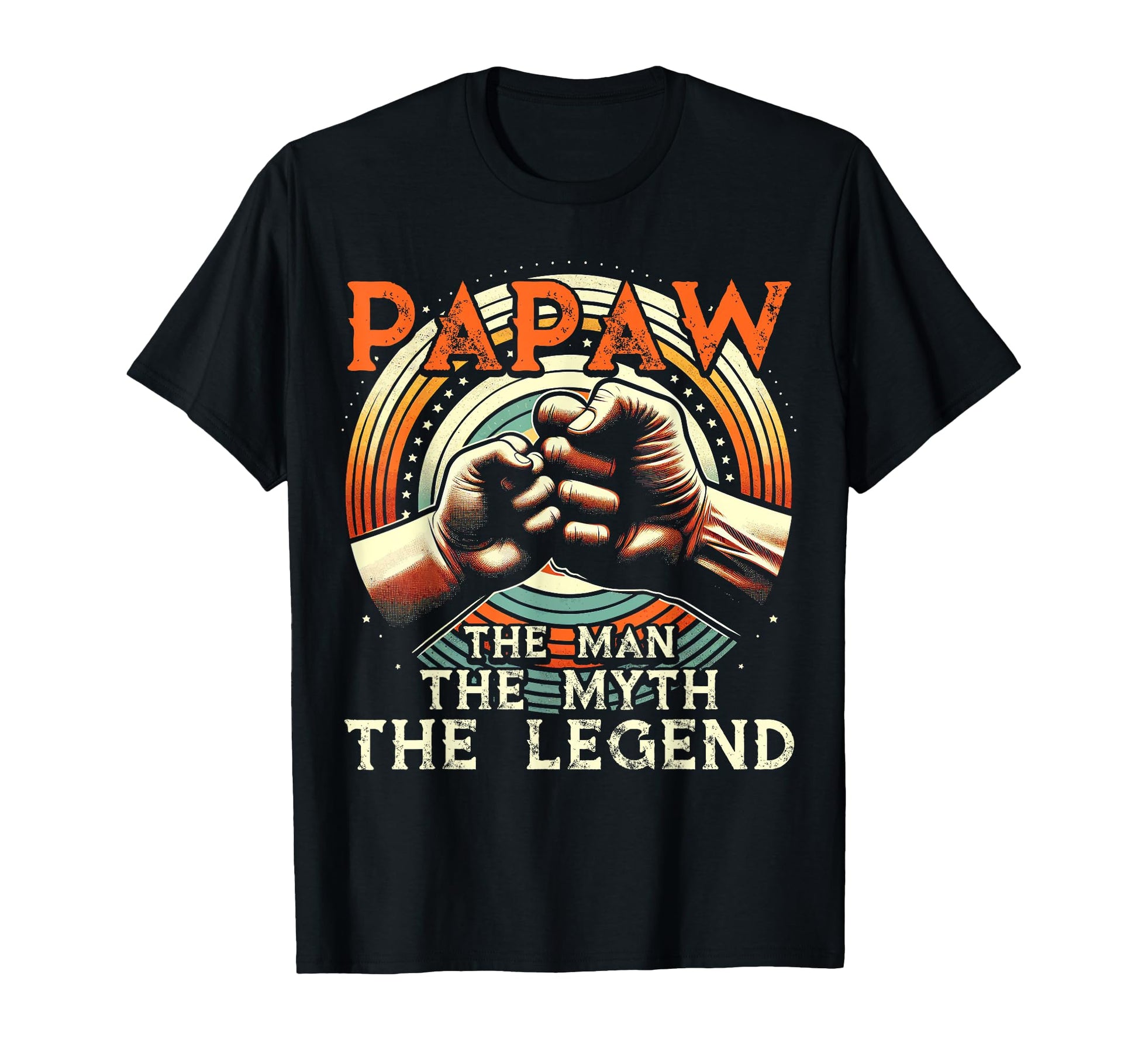 Papaw Myth Legend Dad Grandpa T-Shirt - Custom Art Print Unisex - T-Shirt, Sweatshirt, Hoodie