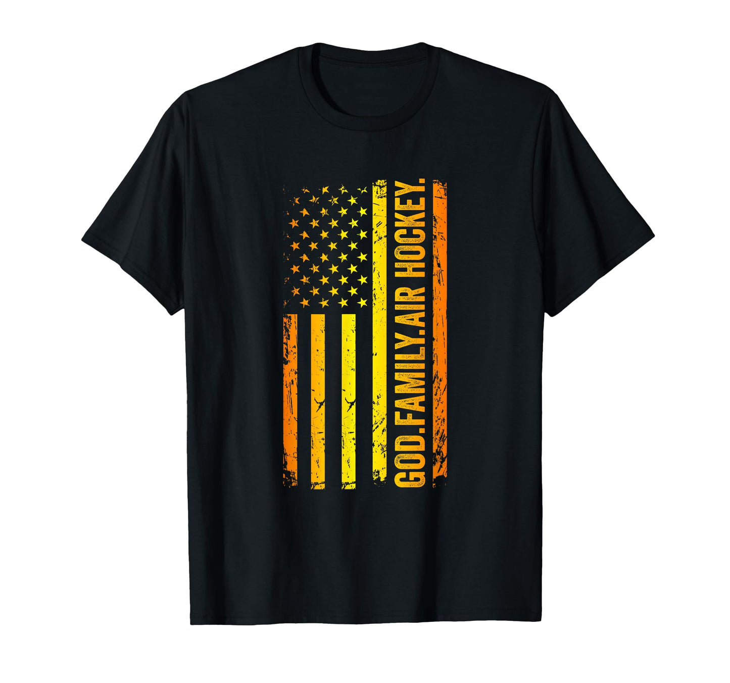 God Family Air Hockey Us American T-Shirt - Streetwear Style for Adults - T-Shirt, Sweatshirt, Hoodie