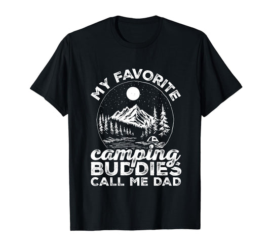 Camping Dad Fathers Day Hiking My T-Shirt - Graphic Print Men Women - T-Shirt, Sweatshirt, Hoodie