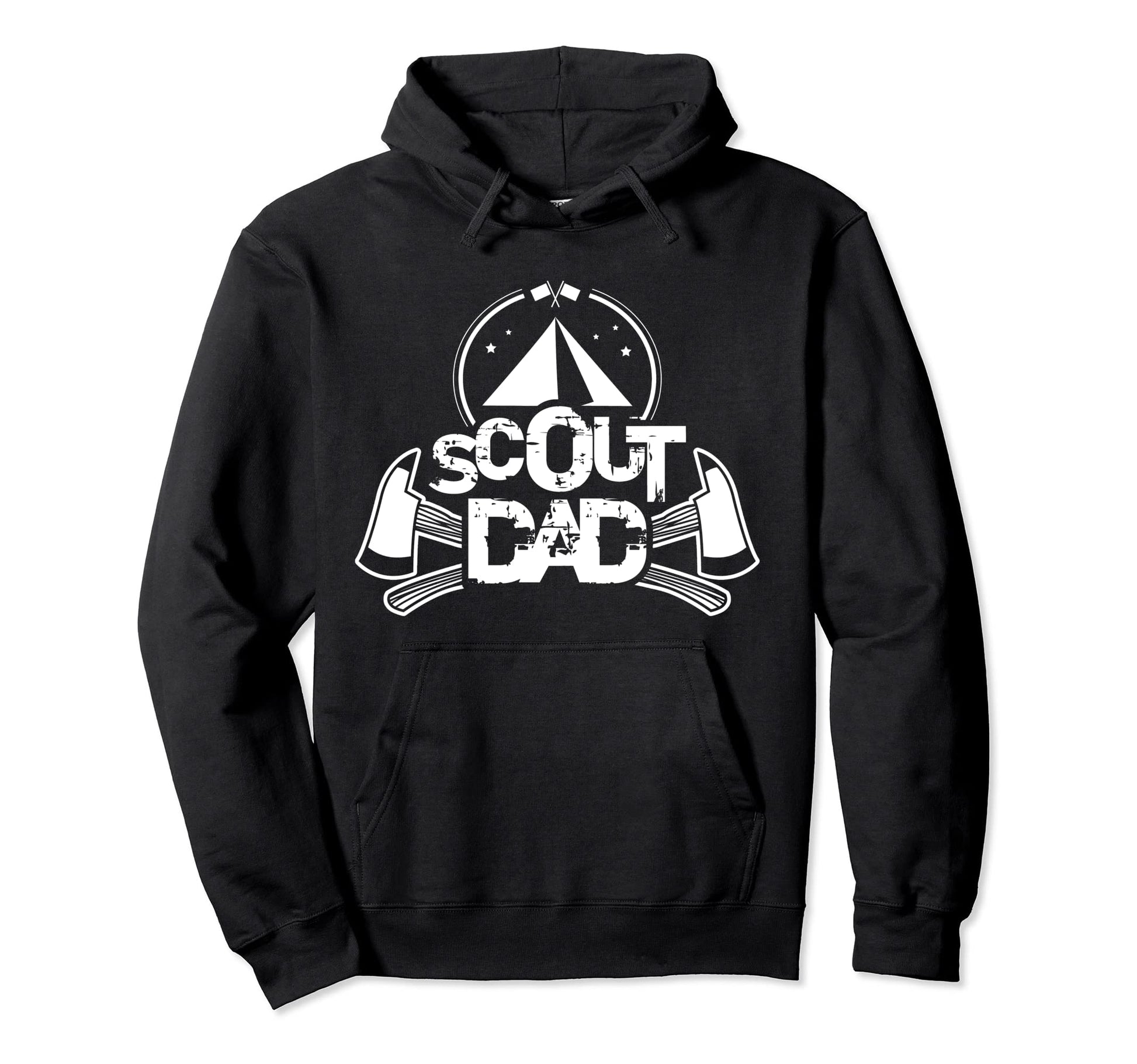 Scout Dad Hiking Scouts Scouting Outdoor Hoodie - Novelty Apparel Unisex - T-Shirt, Sweatshirt, Hoodie