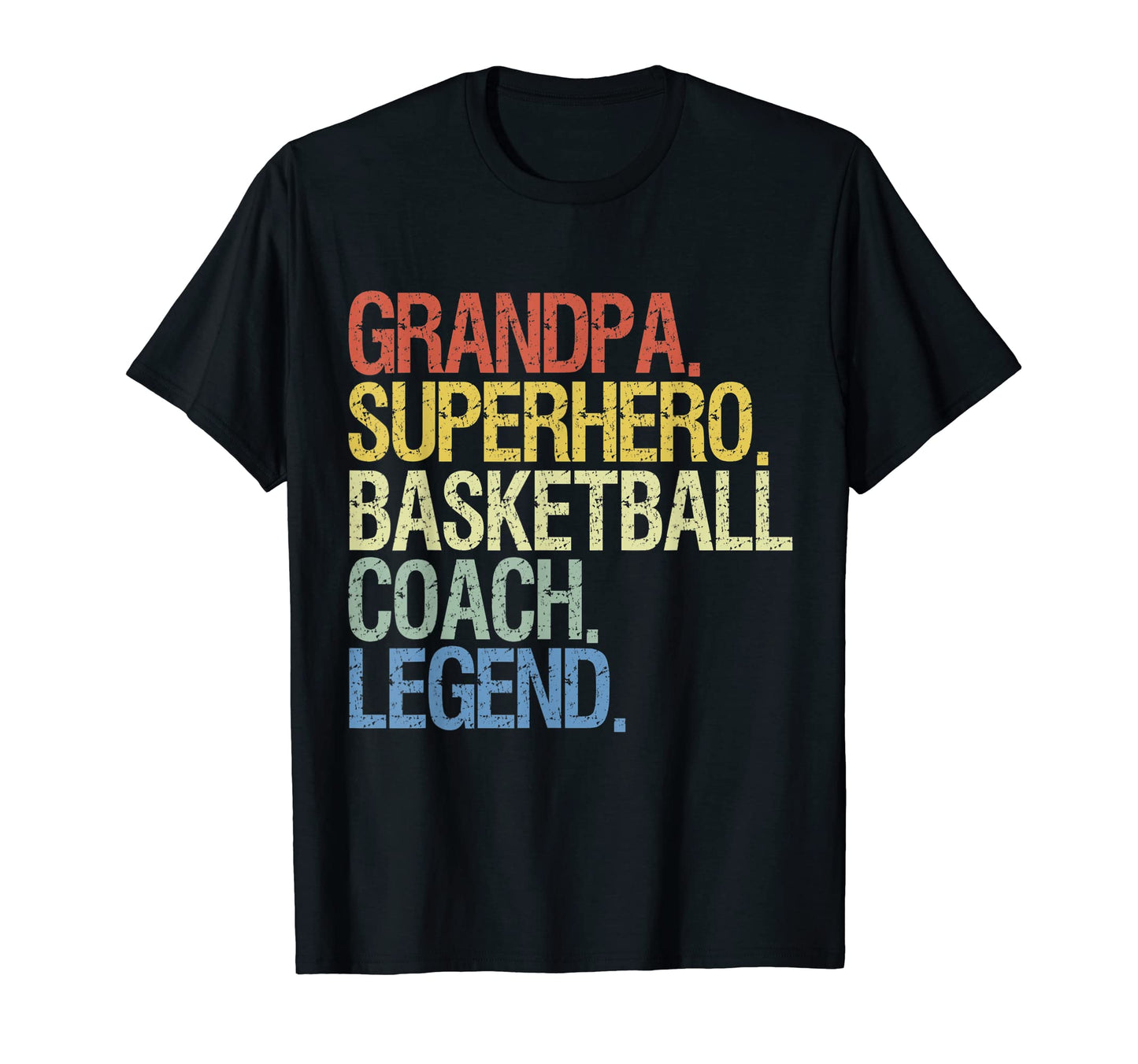 Dad Superhero Basketball Coach Legend Hoodie - Aesthetic Graphic Unisex - T-Shirt, Sweatshirt, Hoodie
