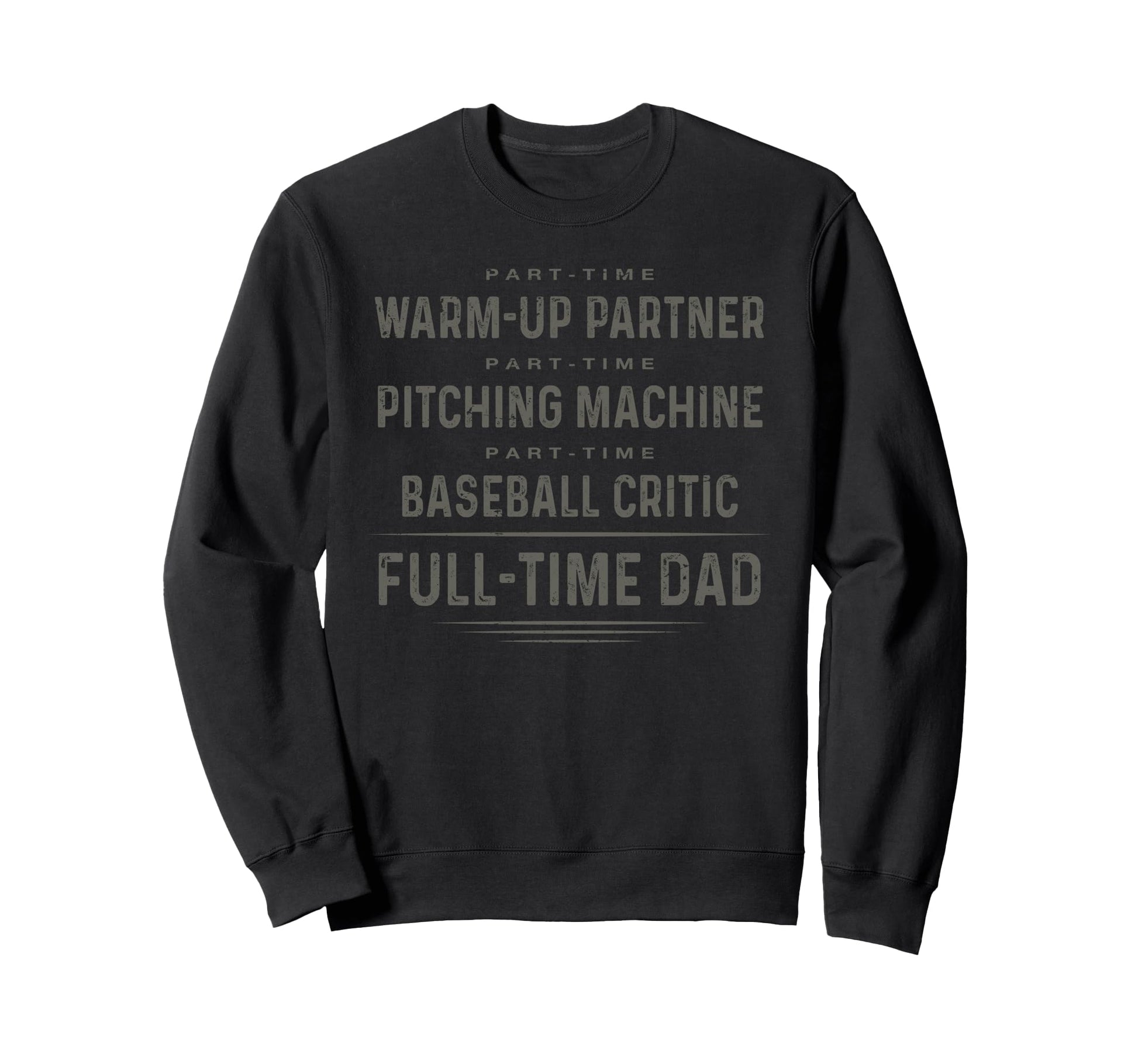 Part Time Warm Up Partner Full Sweatshirt - Casual Everyday Wear Men Women - T-Shirt, Sweatshirt, Hoodie