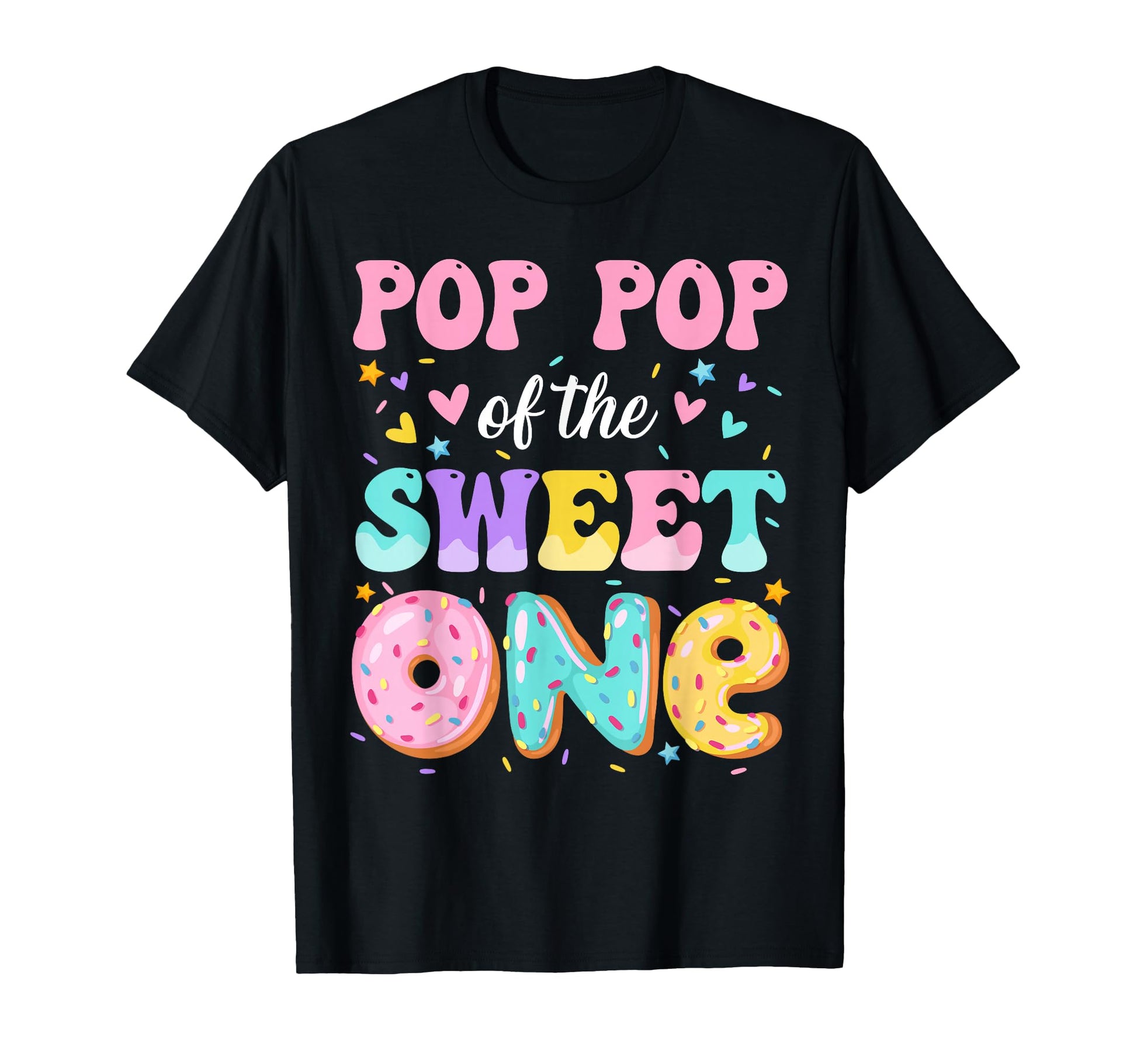 Pop Pop Sweet One 1St Birthday Donut T-Shirt - Streetwear Style Men Women - T-Shirt, Sweatshirt, Hoodie