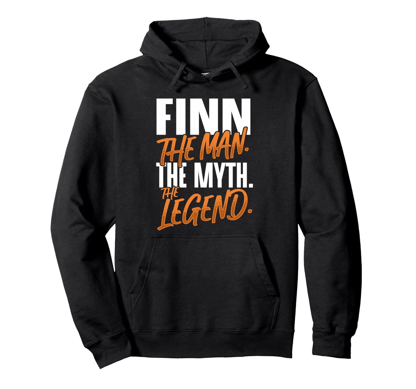 Finn Personalized Name Myth Legend Hoodie - Streetwear Style for Adults - T-Shirt, Sweatshirt, Hoodie