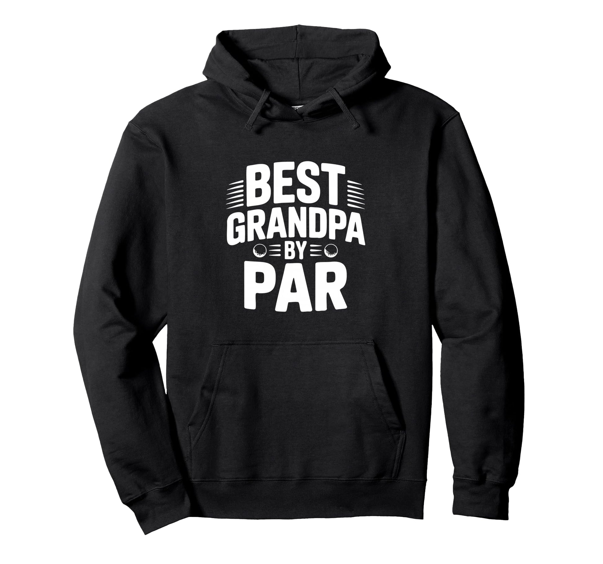 Best Grandpa Par Funny Golf Grandpa Hoodie - Minimalist Print for Adults - T-Shirt, Sweatshirt, Hoodie
