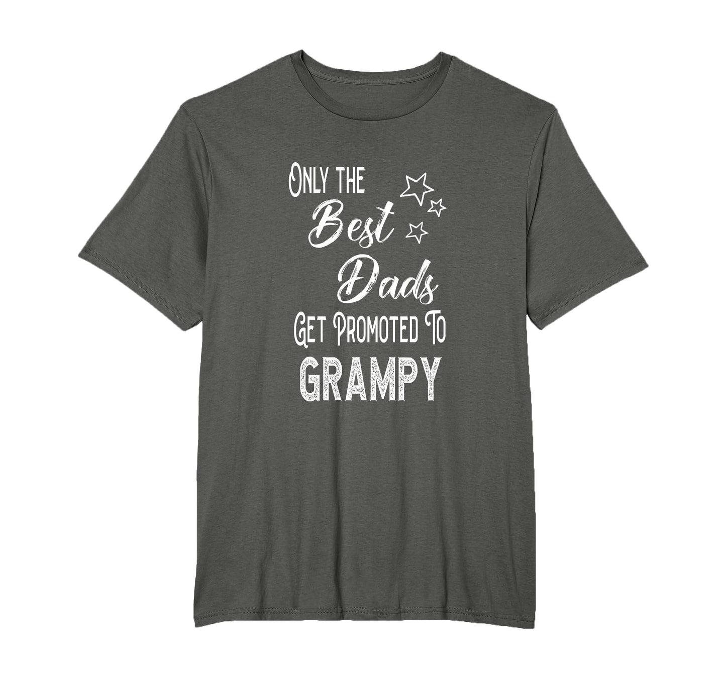 Best Dads Get Promoted To Grampy T-Shirt - Unique Graphic Men Women - T-Shirt, Sweatshirt, Hoodie