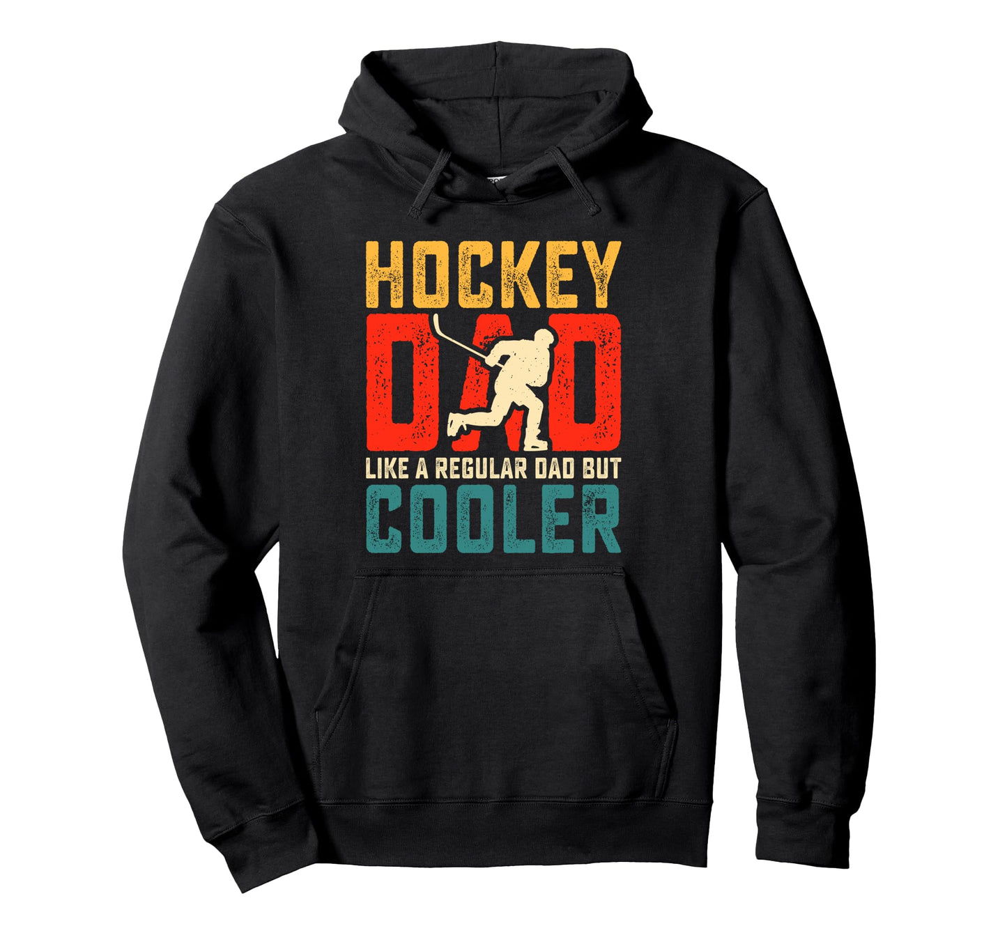 Hockey Father Ice Hockey Dad Funny Hockey Hoodie - Custom Art Print Unisex - T-Shirt, Sweatshirt, Hoodie