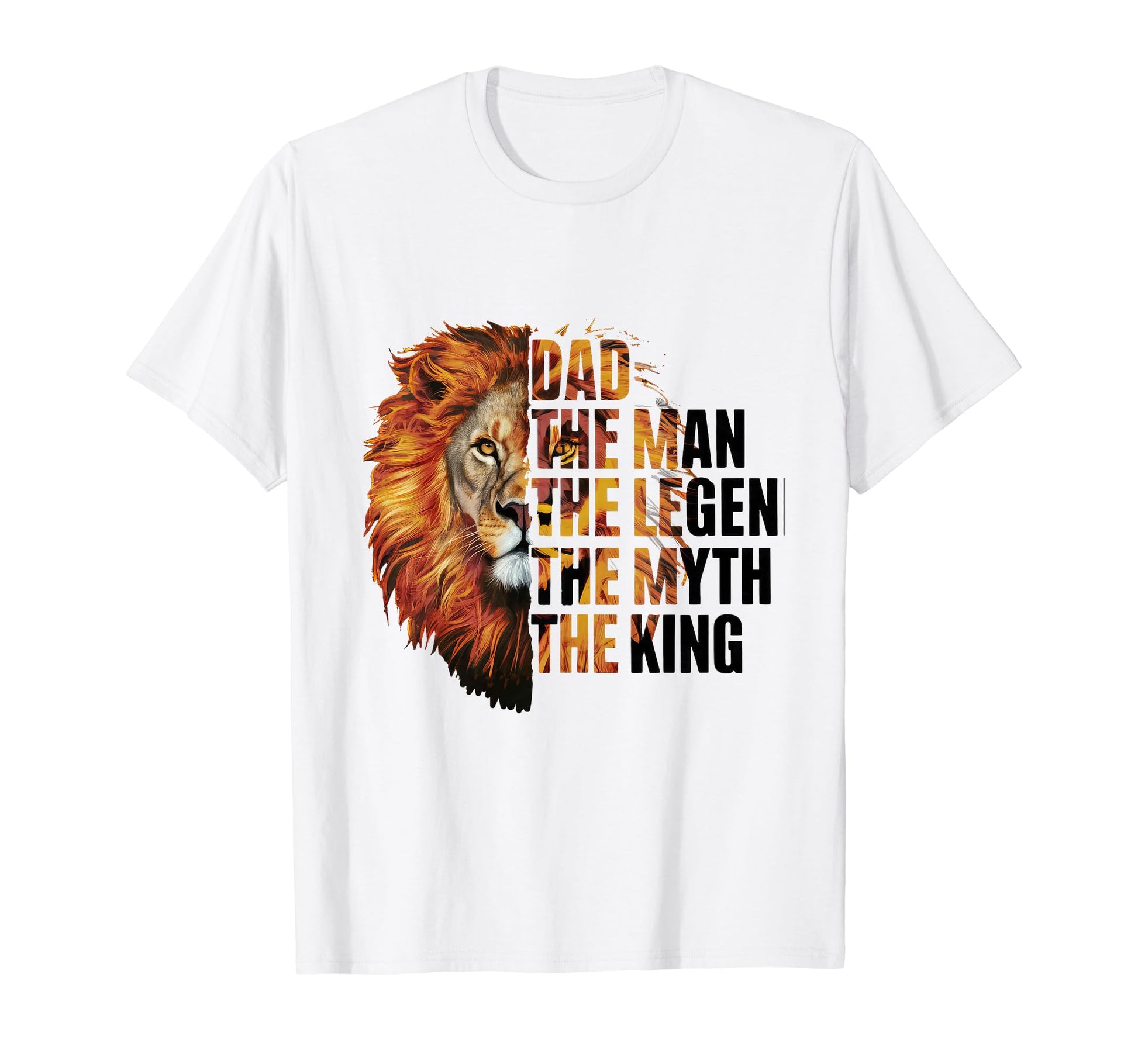 Dad Myth Legend Fathers Day T-Shirt - Casual Everyday Wear for Adults - T-Shirt, Sweatshirt, Hoodie