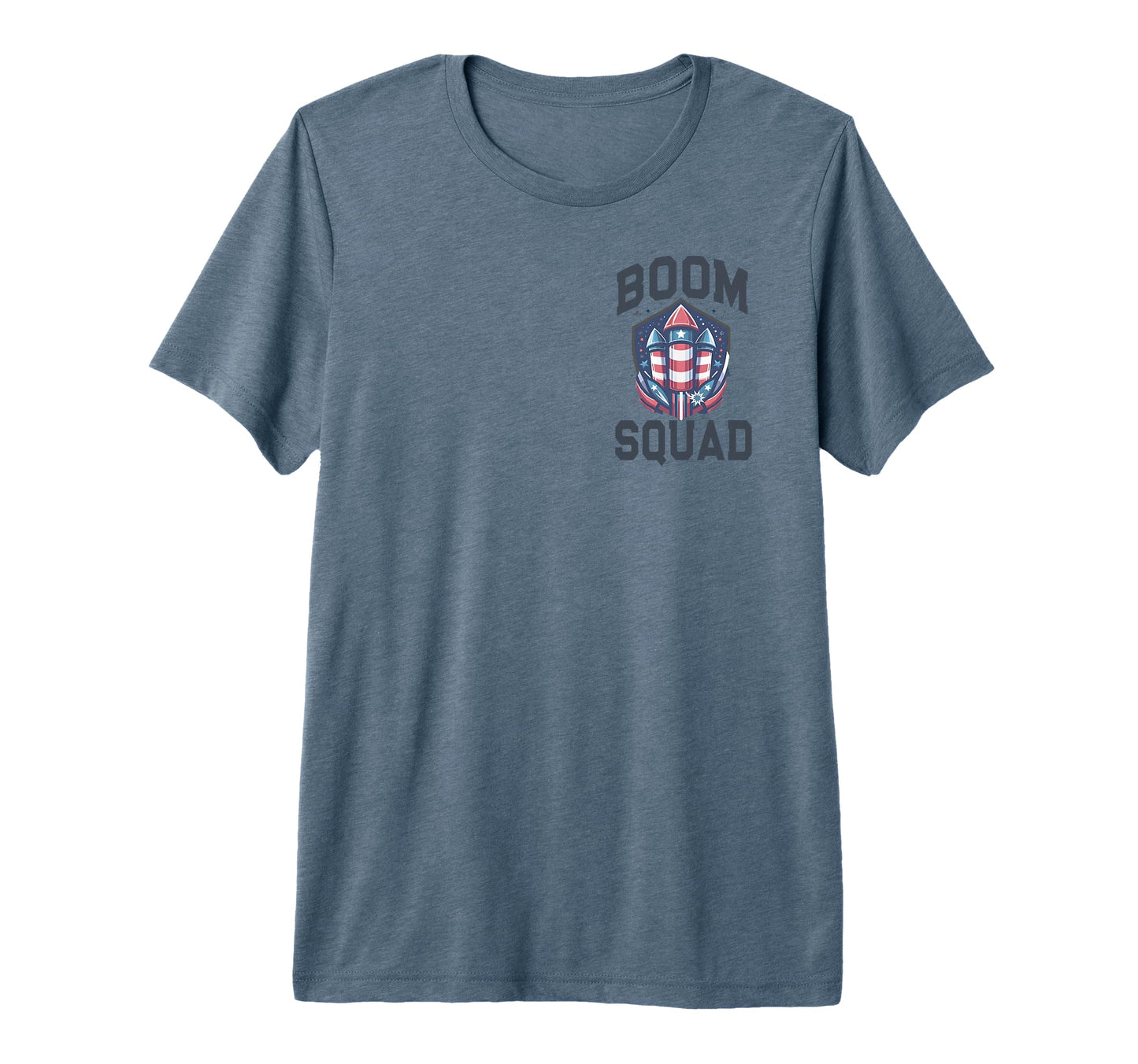 Funny Firework Boom Squad July 4Th T-Shirt - Aesthetic Graphic for Adults - T-Shirt, Sweatshirt, Hoodie
