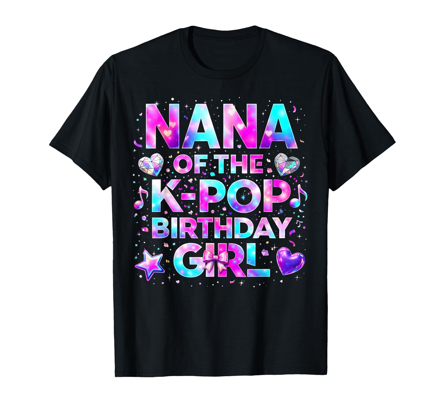 Nana K Pop Birthday Korean Music T-Shirt - Custom Art Print for Adults - T-Shirt, Sweatshirt, Hoodie