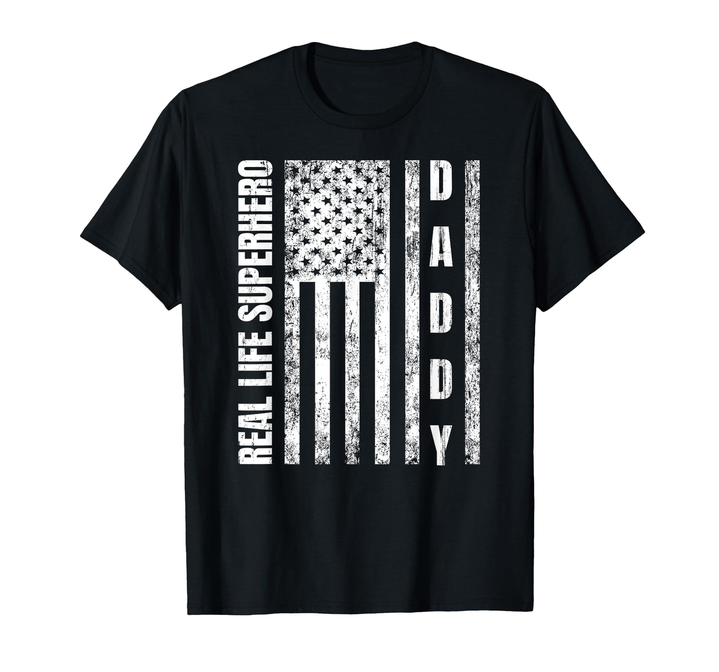 Real Life Superhero Daddy Funny Gift T-Shirt - Aesthetic Graphic Unisex - T-Shirt, Sweatshirt, Hoodie