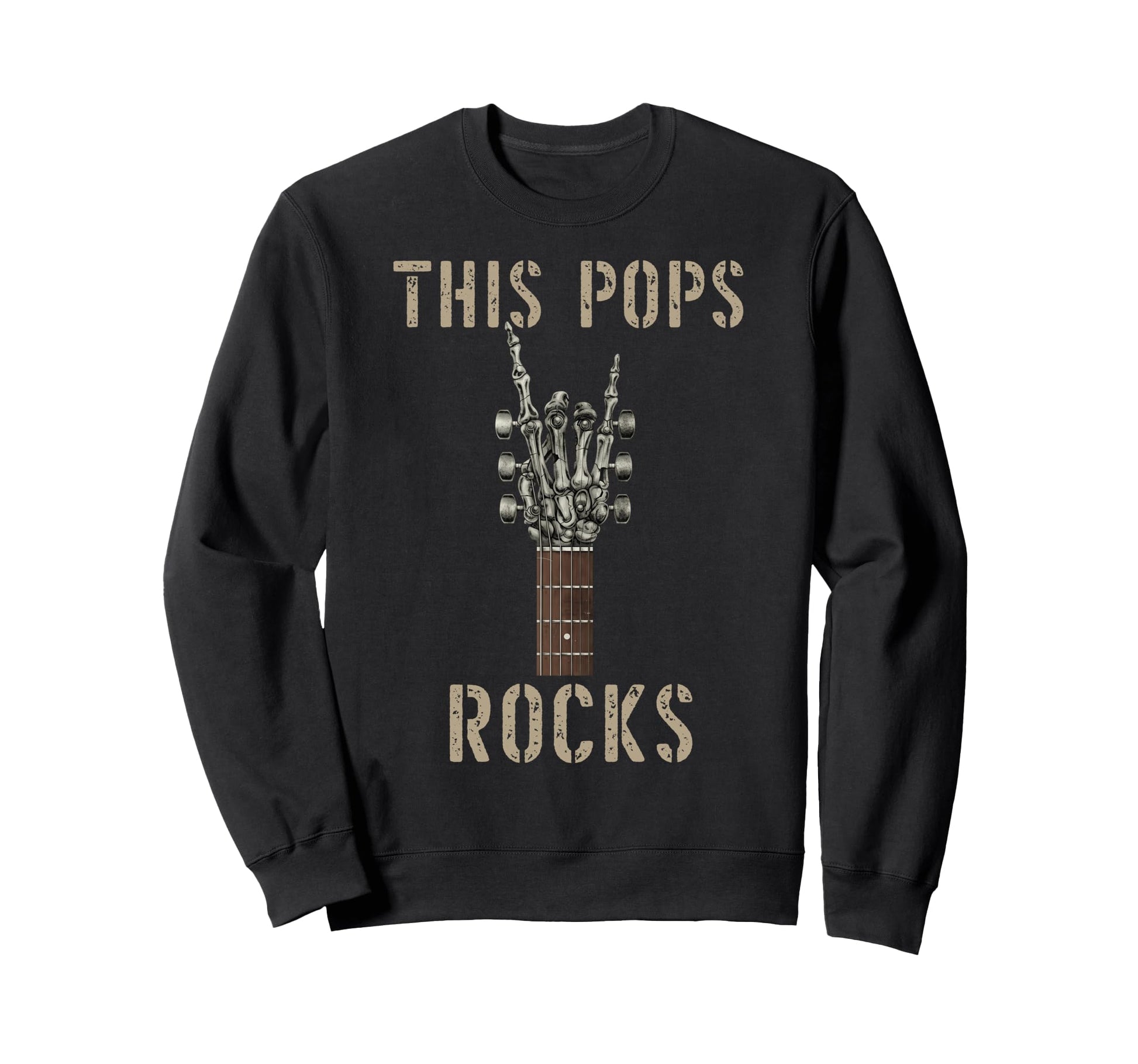 This Pops Rocks Skeleton Hand Sweatshirt - Fun Novelty Design Men Women - T-Shirt, Sweatshirt, Hoodie