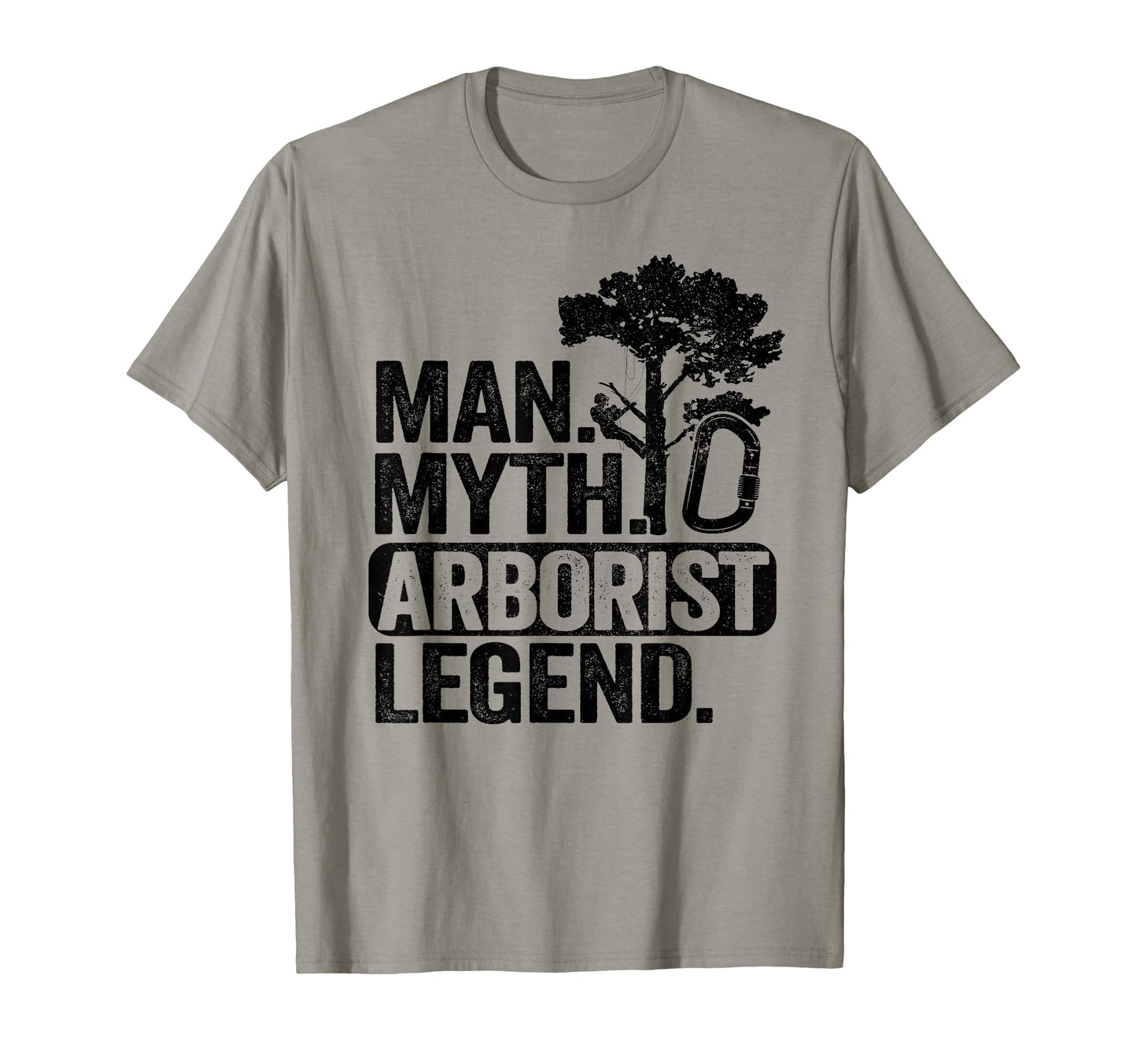 Myth Arborist Legend Tree Climbing T-Shirt - Custom Art Print Men Women - T-Shirt, Sweatshirt, Hoodie