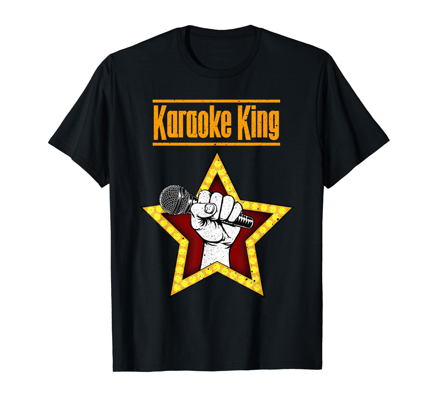 Funny Karaoke Designs Dad Singing T-Shirt - Minimalist Print for Adults - T-Shirt, Sweatshirt, Hoodie