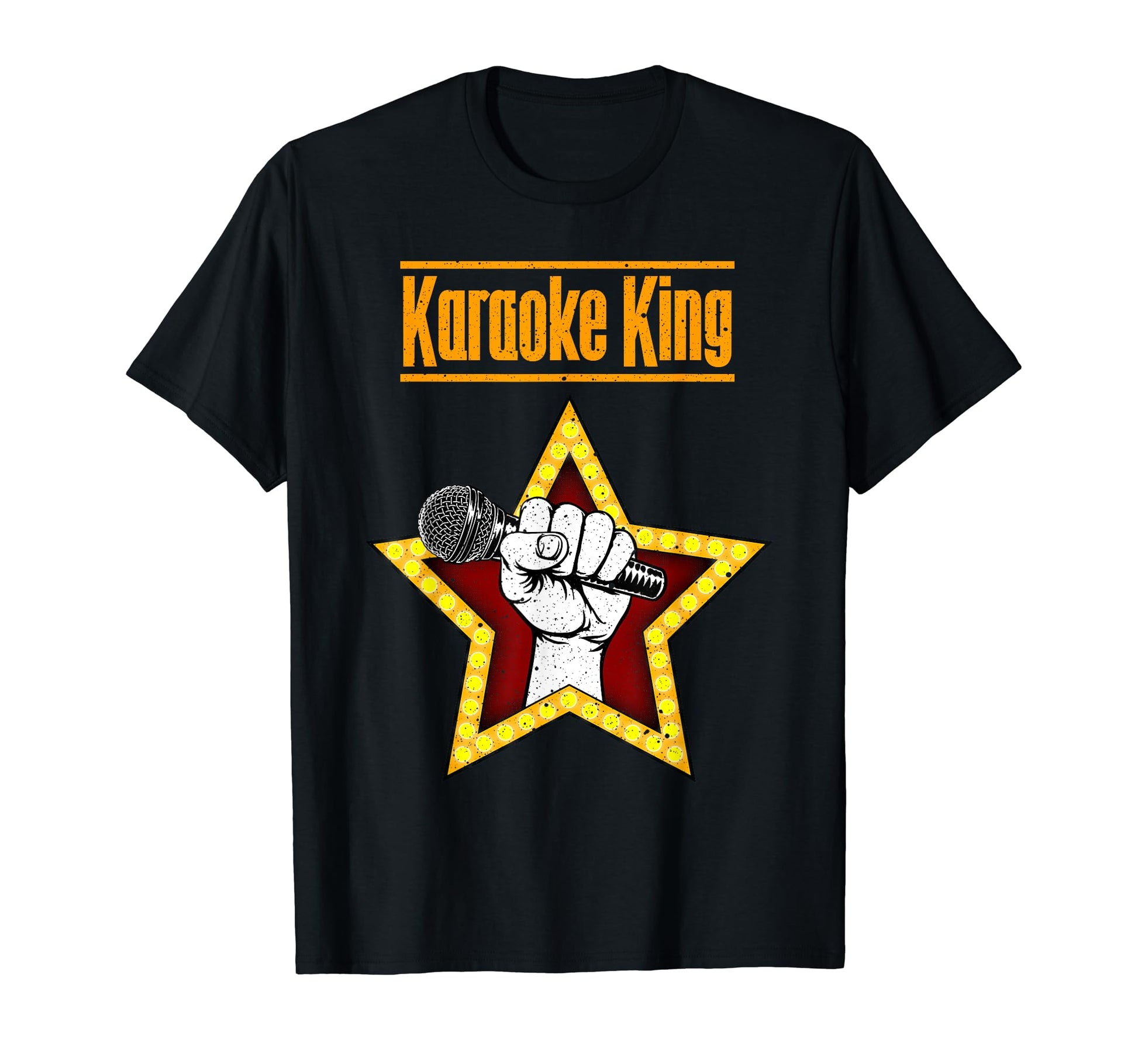 Funny Karaoke Designs Dad Singing T-Shirt - Minimalist Print for Adults - T-Shirt, Sweatshirt, Hoodie