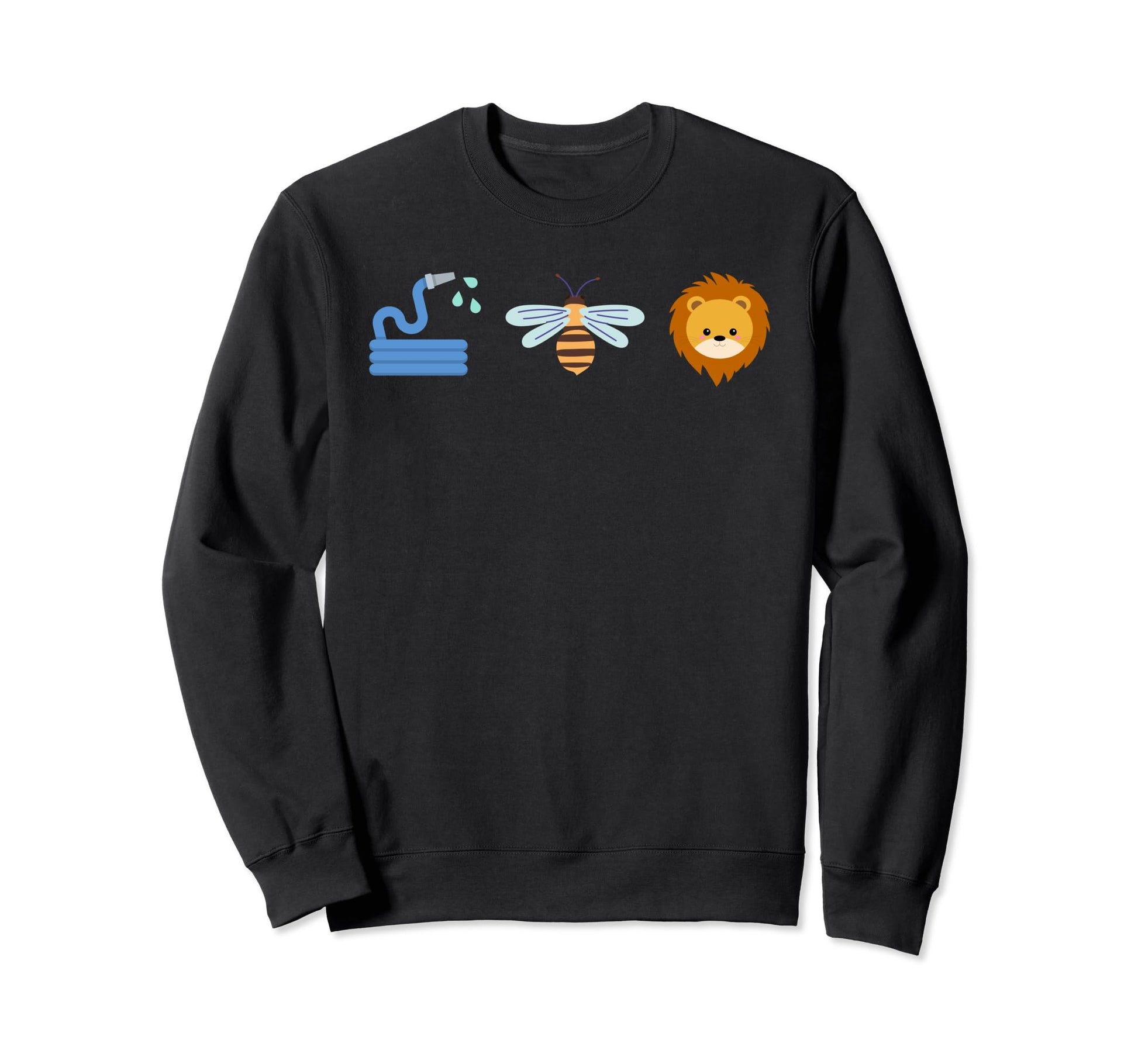 Hoes Bee Lion Funny Dad Husband Son Sweatshirt - Fun Novelty Design Unisex - T-Shirt, Sweatshirt, Hoodie