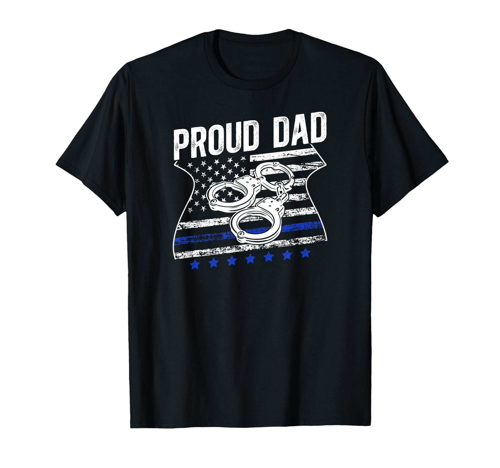 Proud Dad Police Officer Dad Police T-Shirt - Streetwear Style for Adults - T-Shirt, Sweatshirt, Hoodie