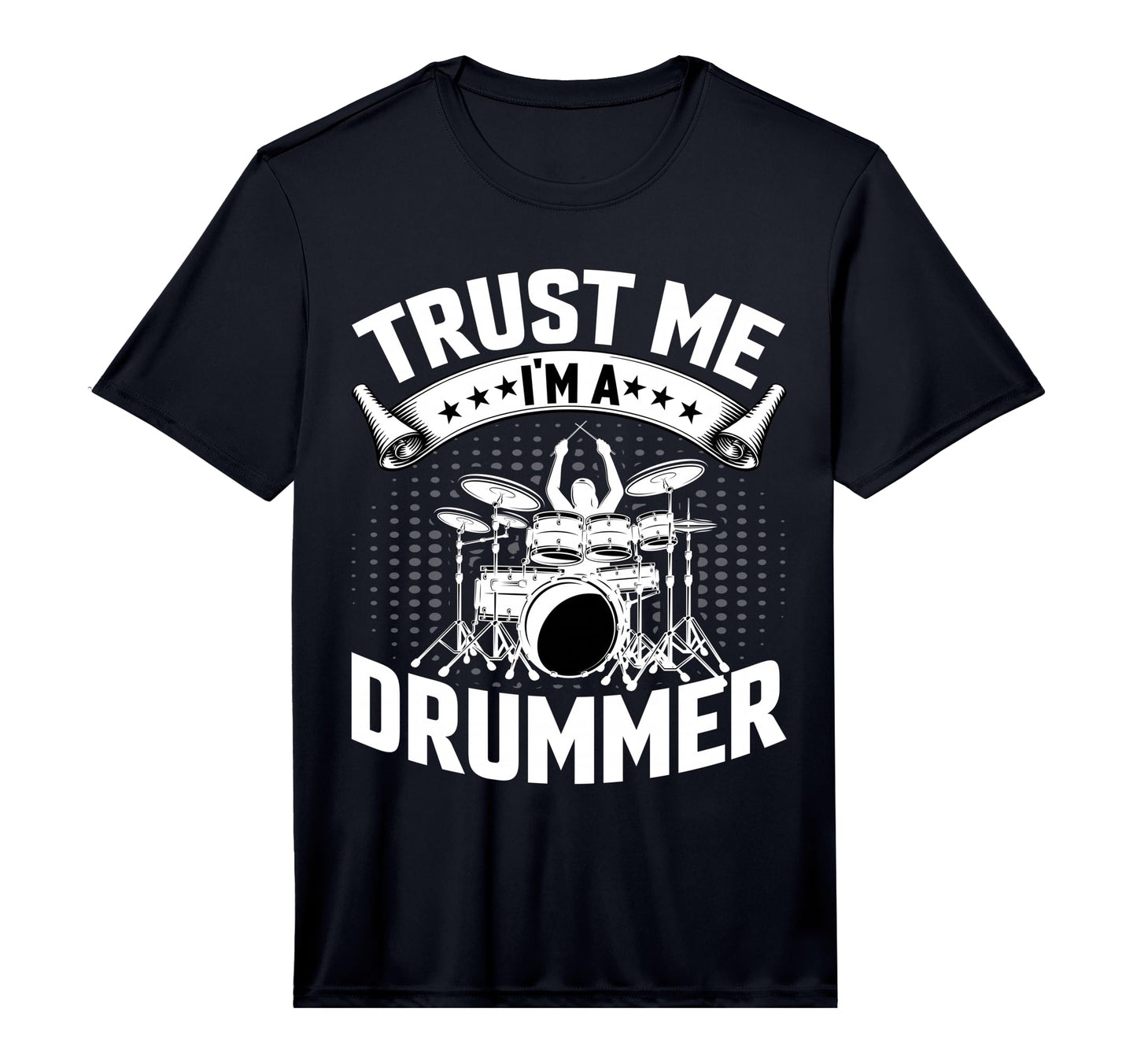 Mens Drummer Trust Me Im Drummer T-Shirt - Streetwear Style Men Women - T-Shirt, Sweatshirt, Hoodie